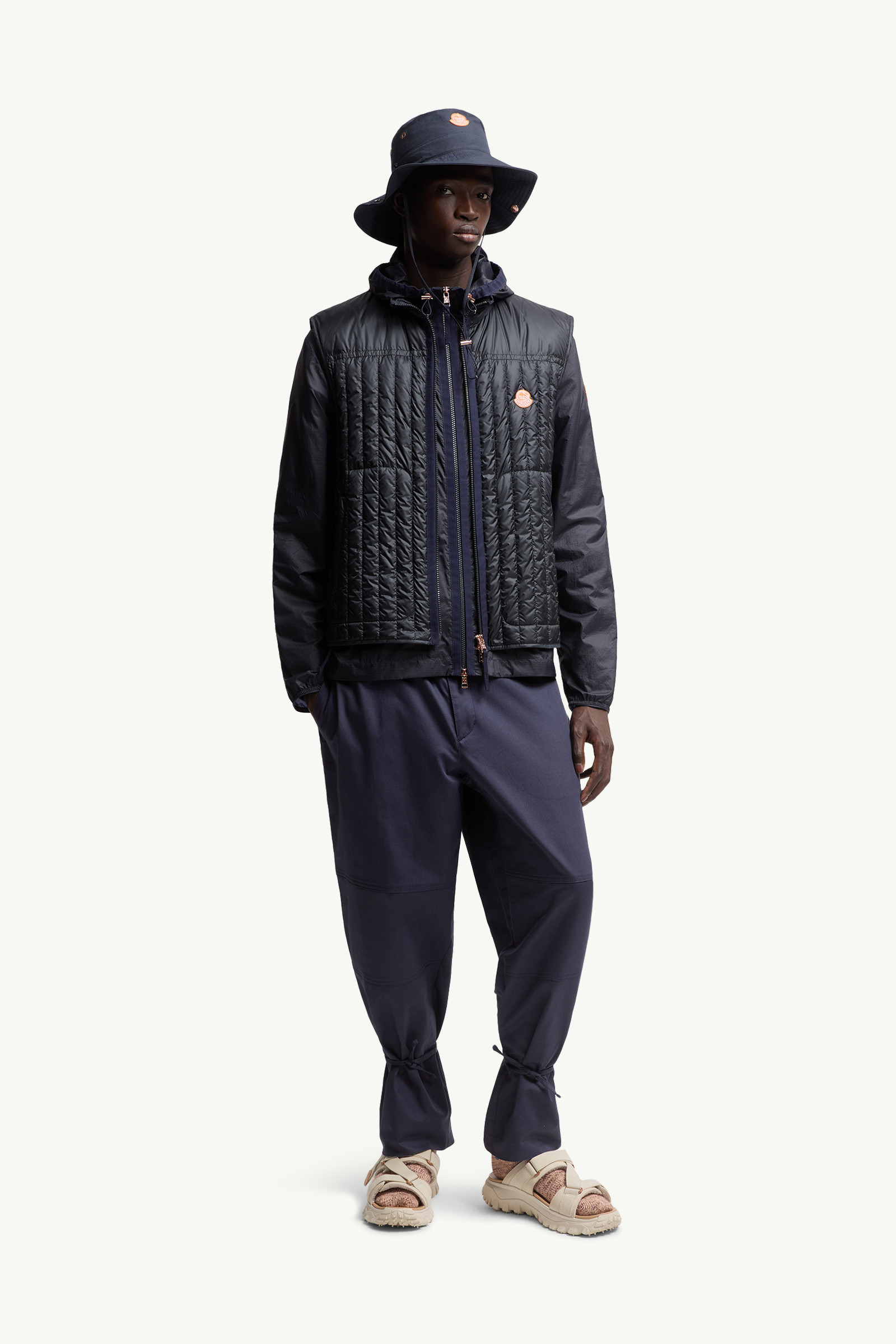 Moncler x Gilga Farm by Donald Glover Tangerine Down Vest - 2