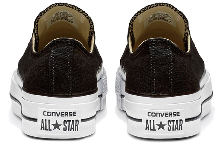 (WMNS) Converse Chuck Taylor All Star Lift Ox 'Black White' 560250C - 4