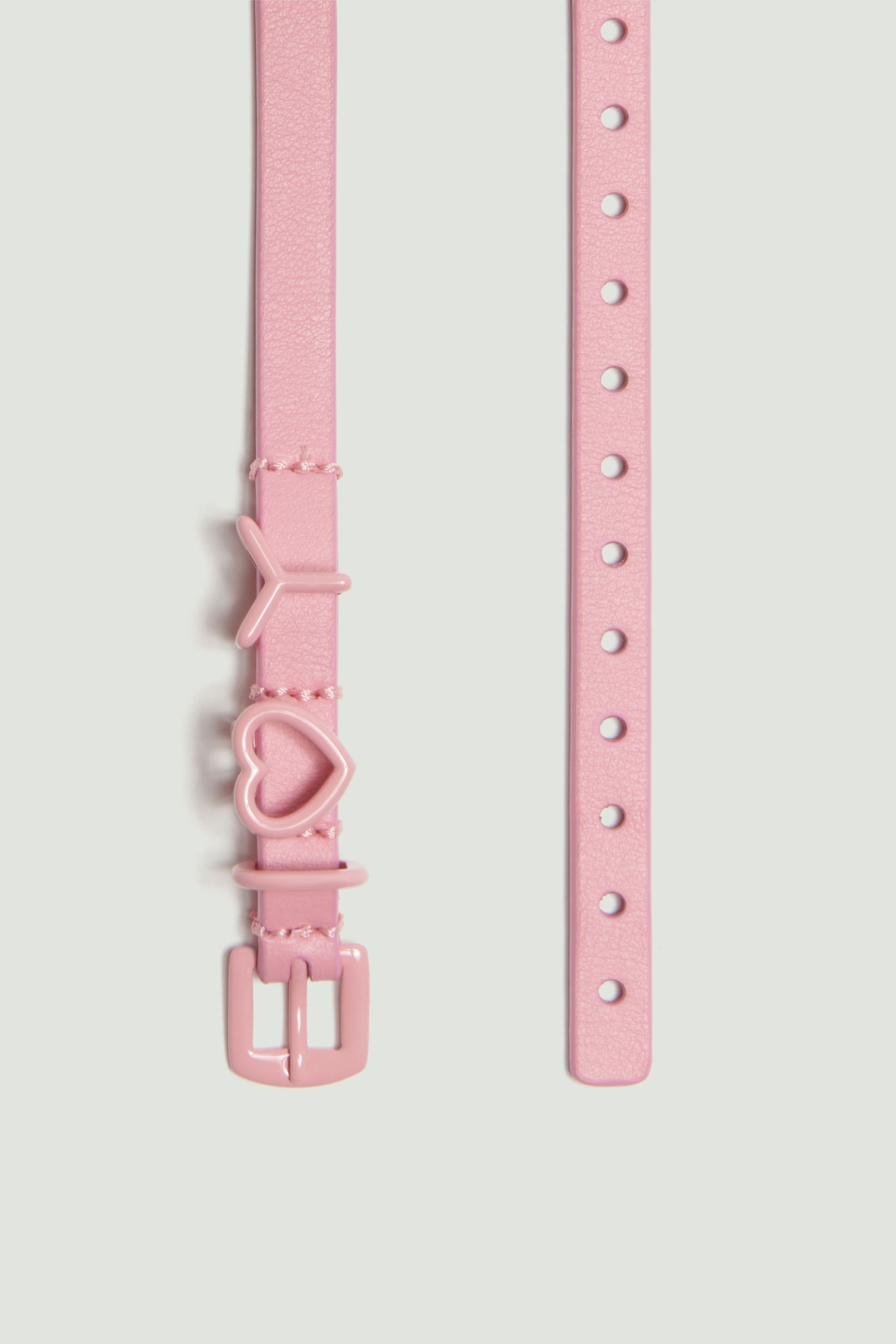 Y Heart Belt Choker 10mm - 3