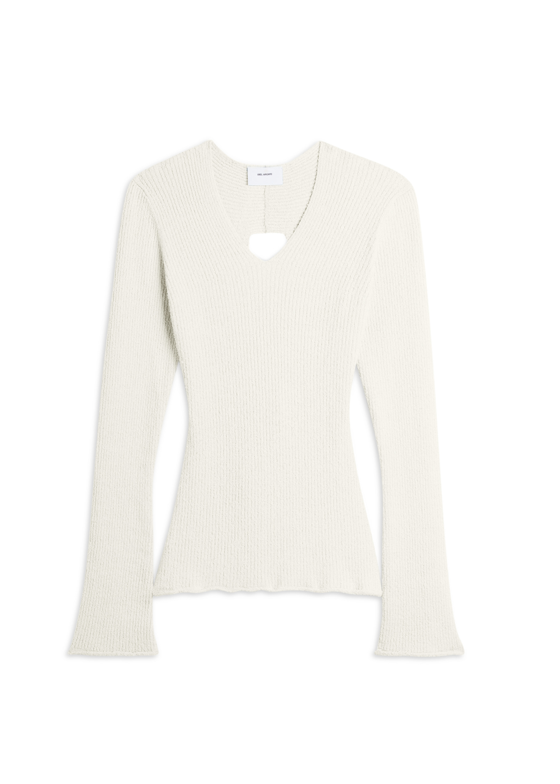 Tube Rib-Knit Wrap Top - 1