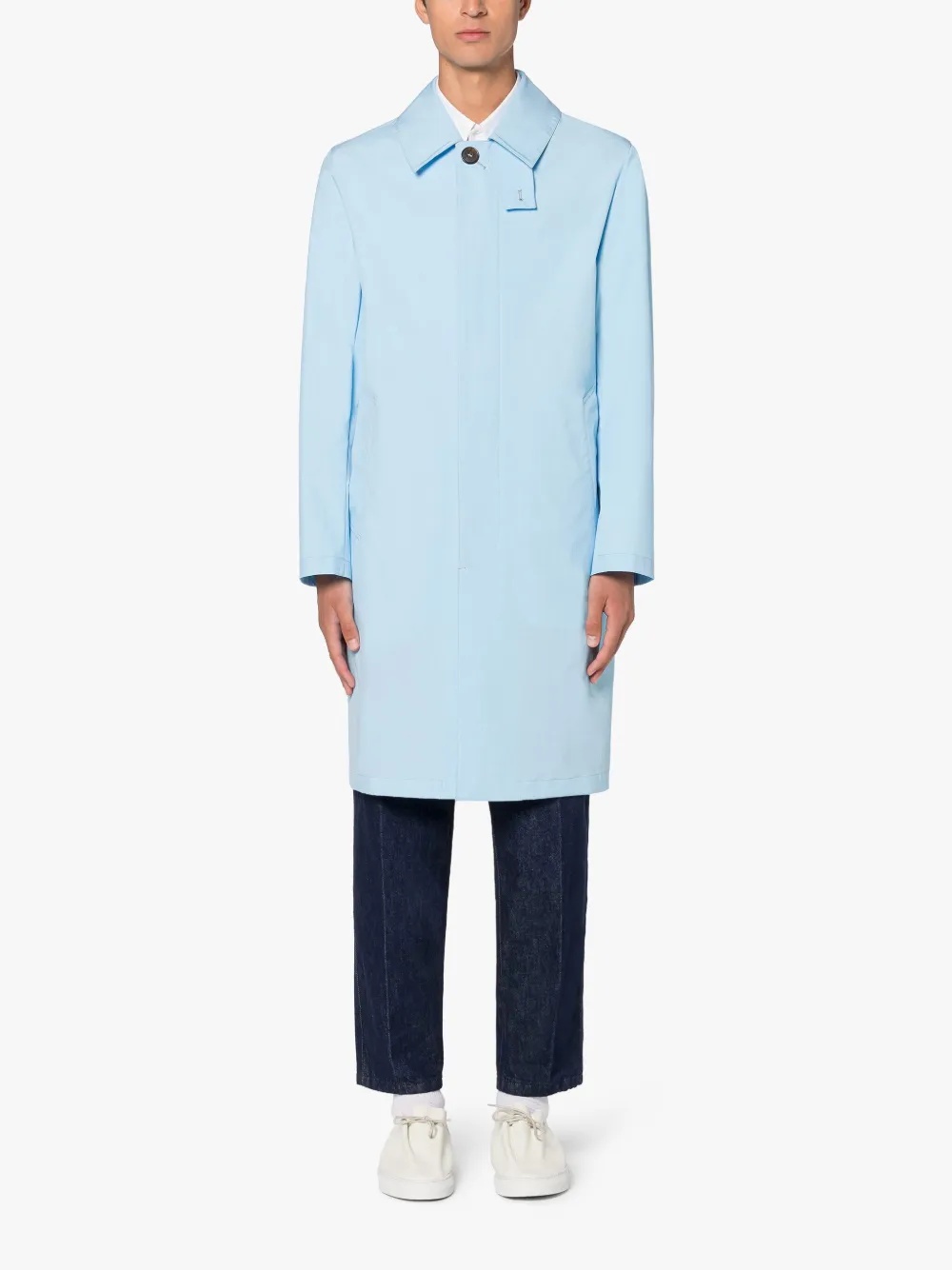 NEWINGTON SKY BLUE ECO DRY COAT - 2
