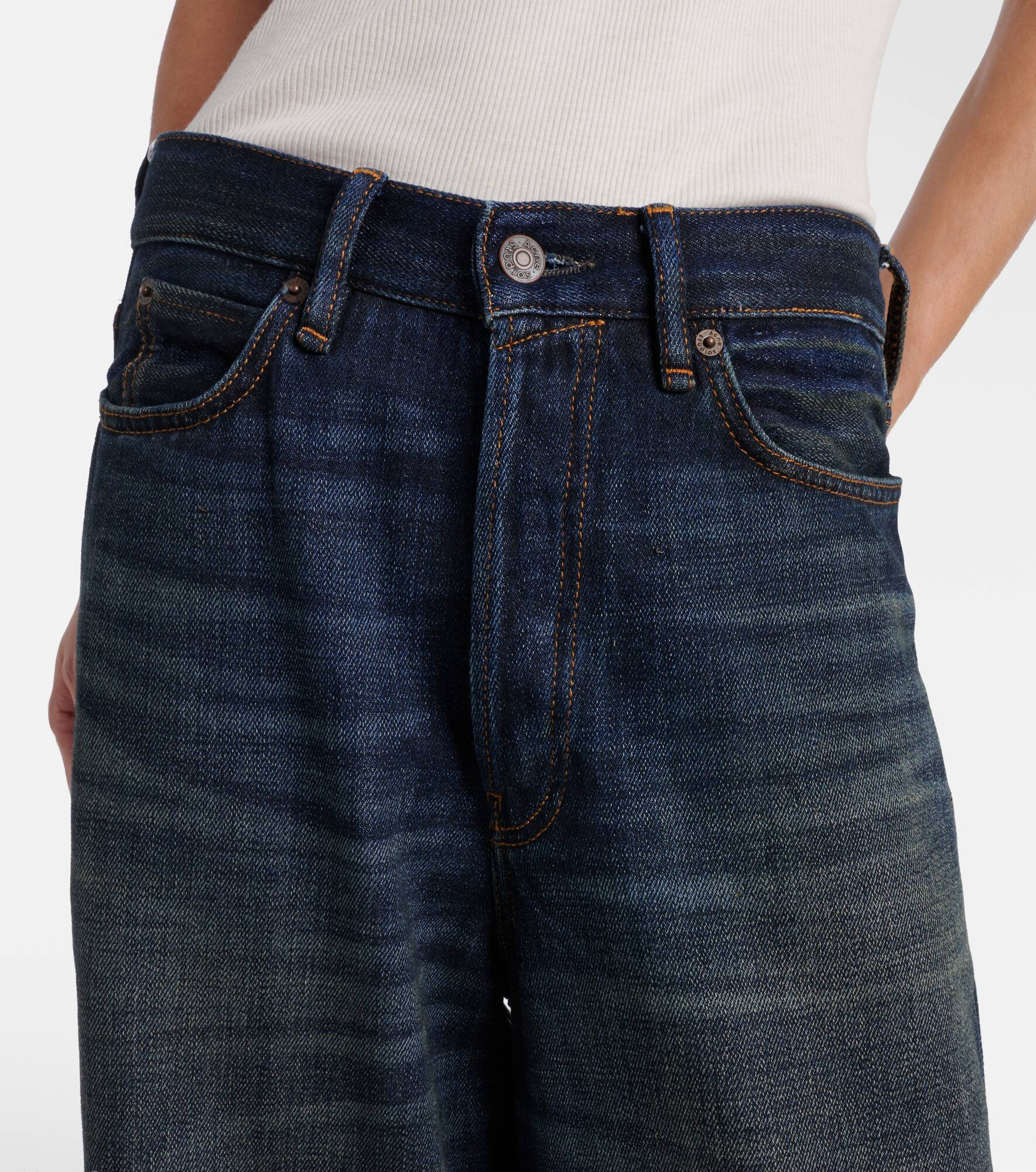 Acne Studios 1981 Yoyogi wide-leg jeans - 4