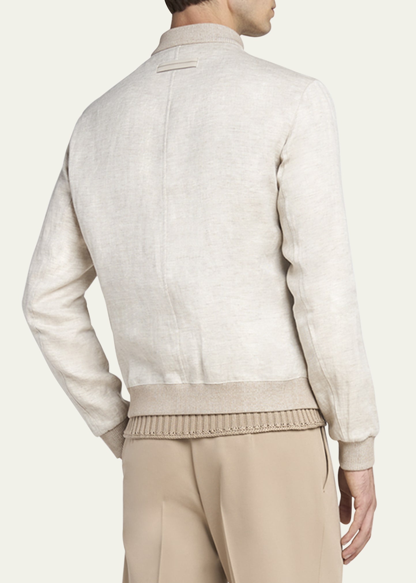 Men's Oasi Lino Bomber Jacket - 3