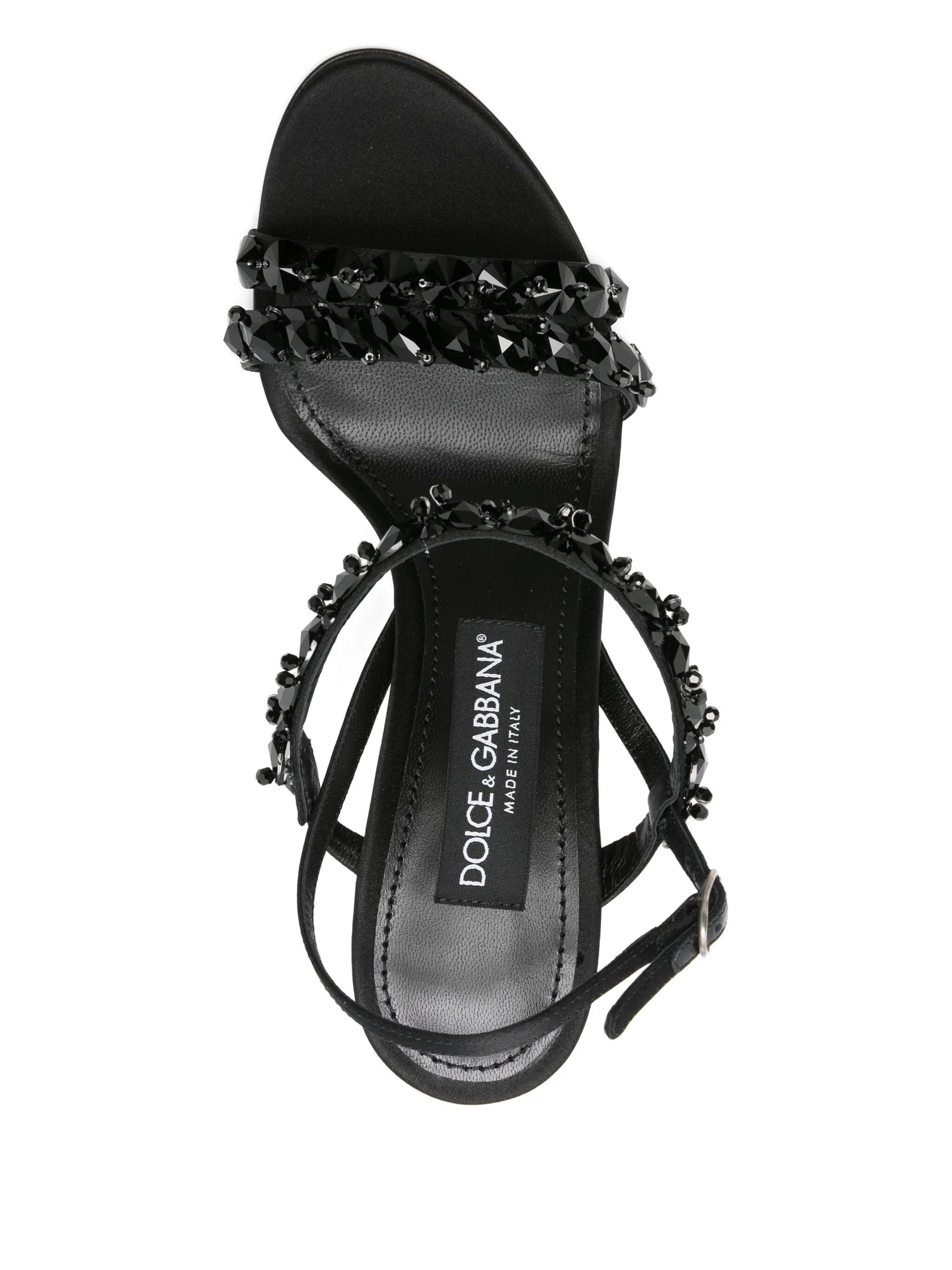 Dolce & Gabbana SANDALS H-HEEL RAYON LEATHER - 3