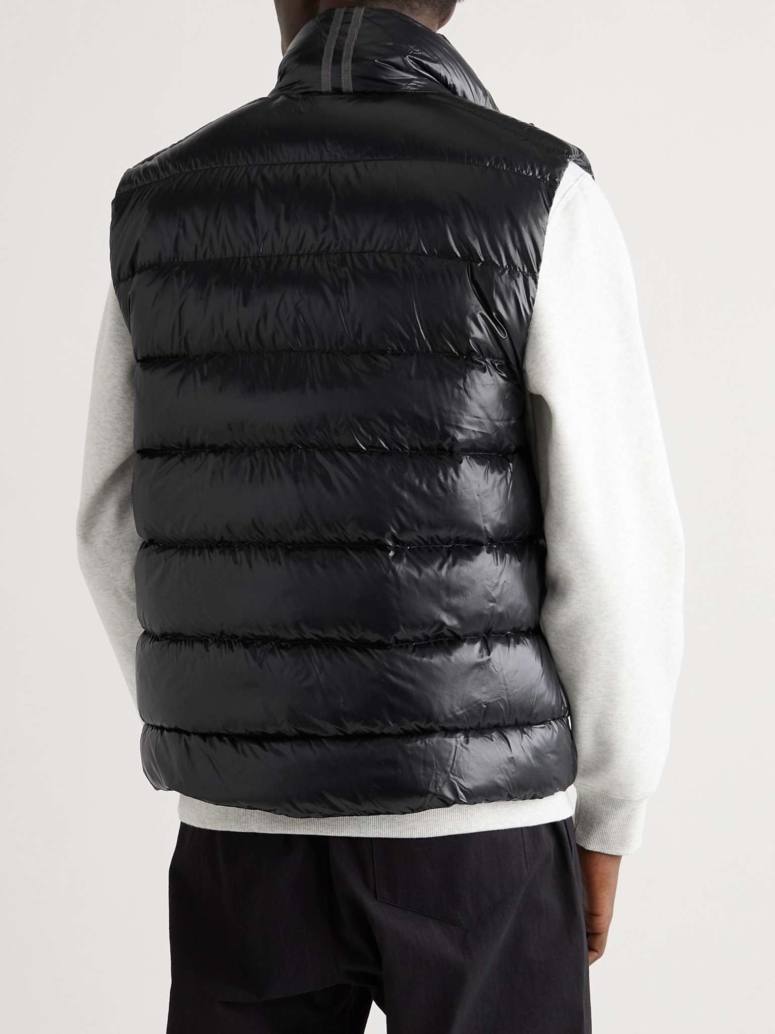 Crofton Slim-Fit Quilted Recycled Nylon-Ripstop Down Gilet - 4