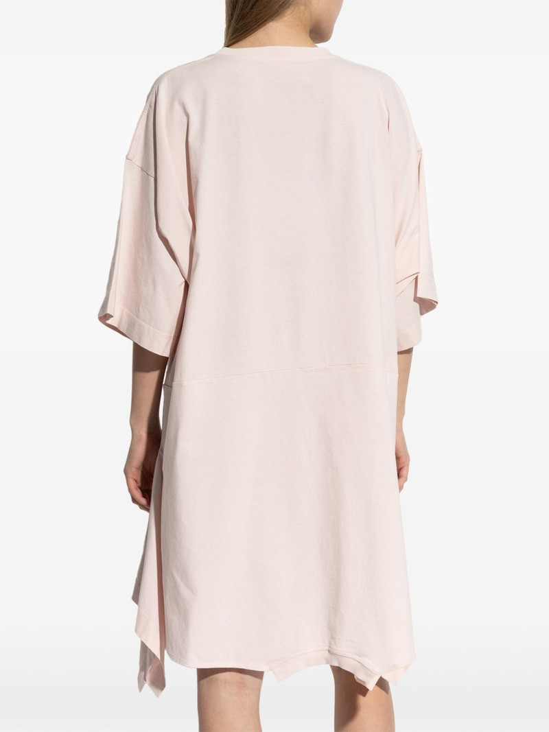 asymmetric short-sleeve dress 4