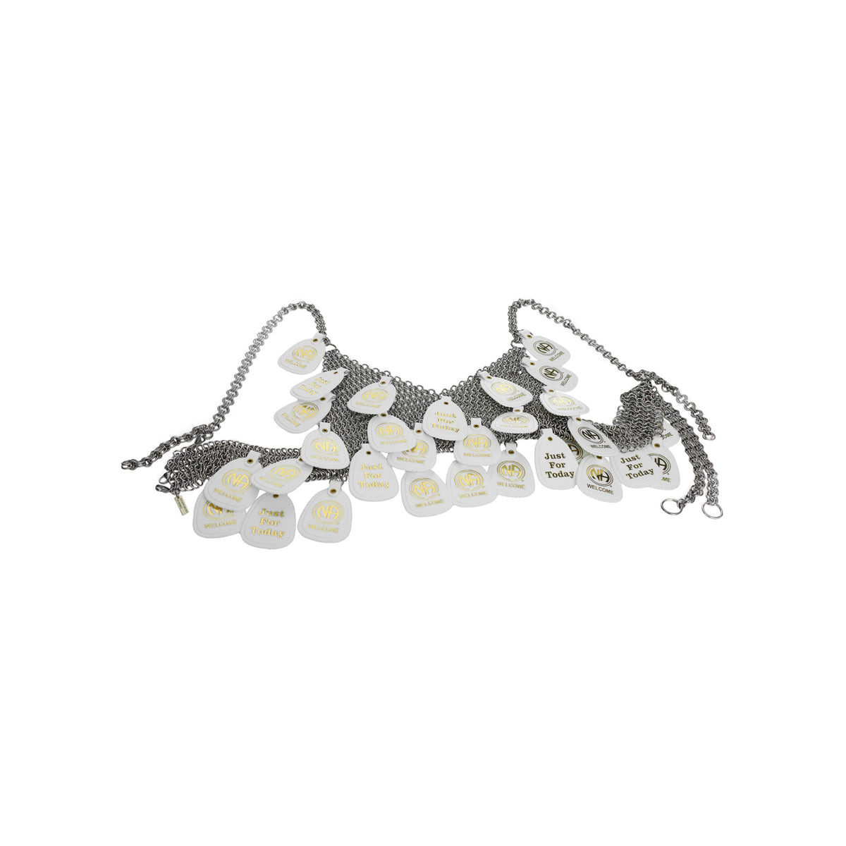 NA CHAIN BRA (SILVER) - 2