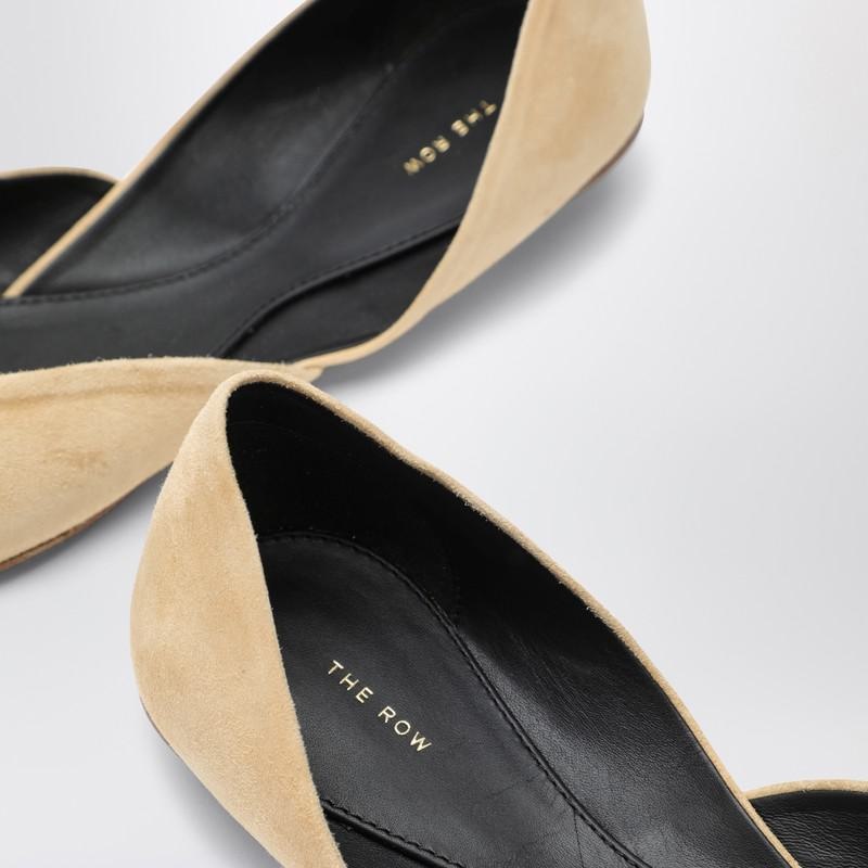 The Row The Row THE ROW GEMMA BALLET SLIPPER BEIGE SUEDE