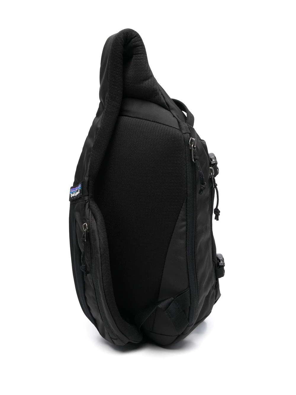 Atom logo-print sling backpack - 3