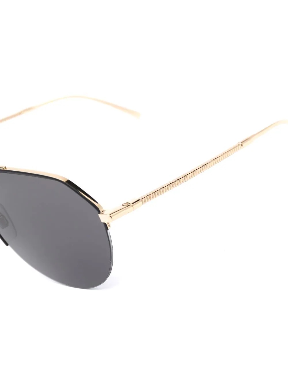 aviator-frame tinted sunglasses - 3