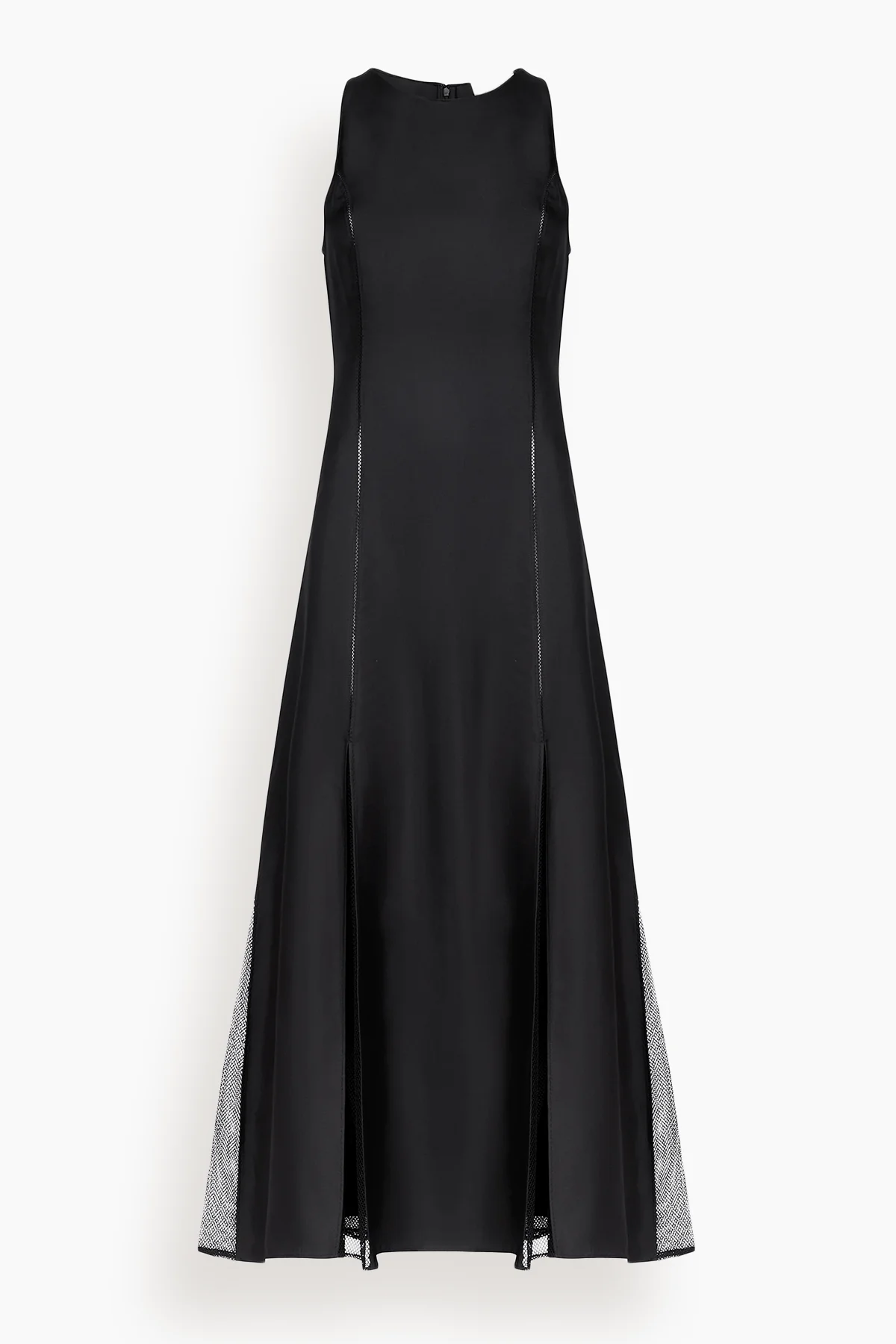 Iraka Detailed Maxi Dress in Black - 1