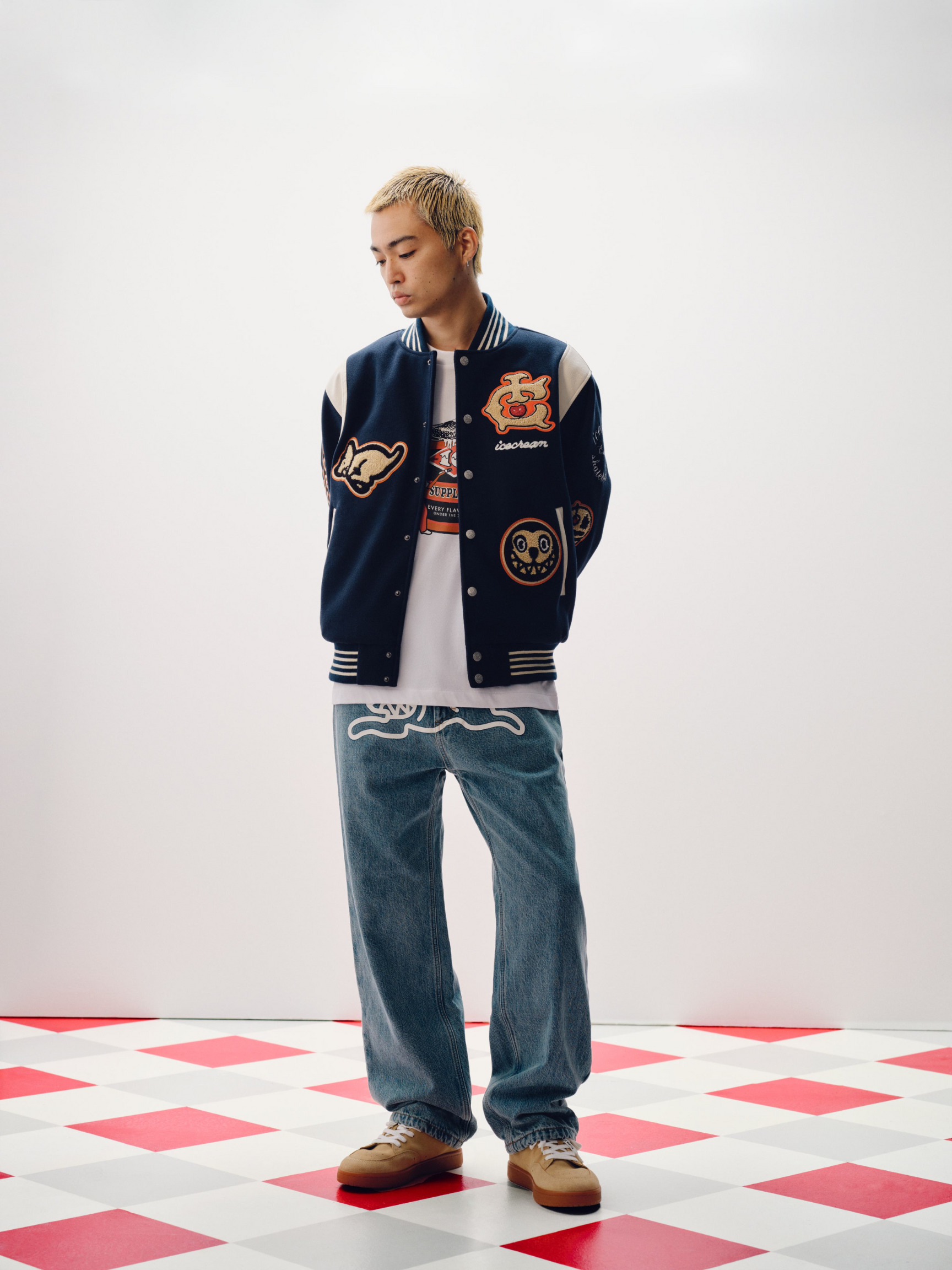 COLLEGIATE PATCH VARSITY JACKET - 2