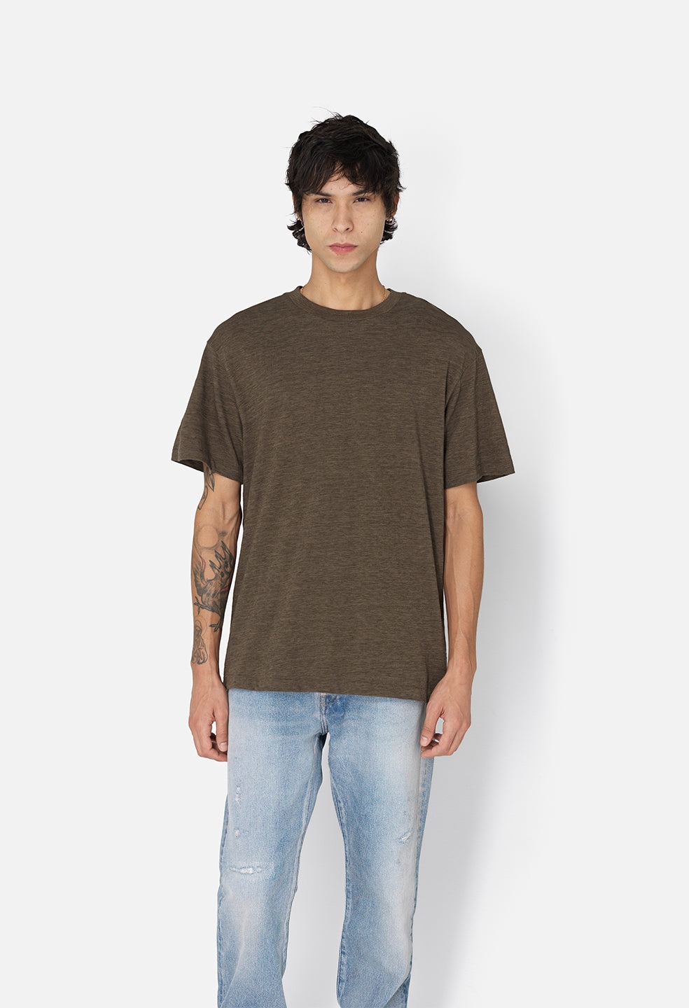 VINTAGE MELANGE TEE - 2