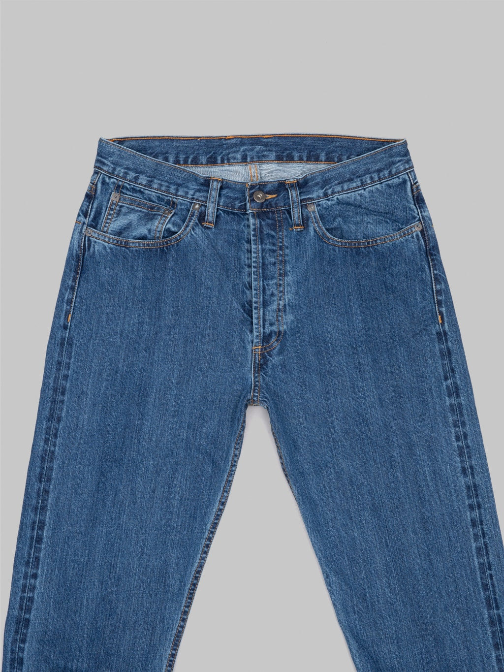 3sixteen CT-101xs Stonewashed Indigo Selvedge Classic Tapered Jeans (2024 Version) - 10