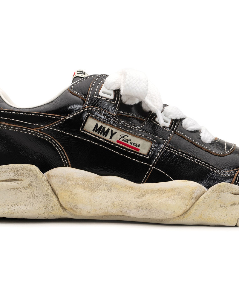 "PARKER" OG Sole Wrinkled Leather Low-top Sneaker 18