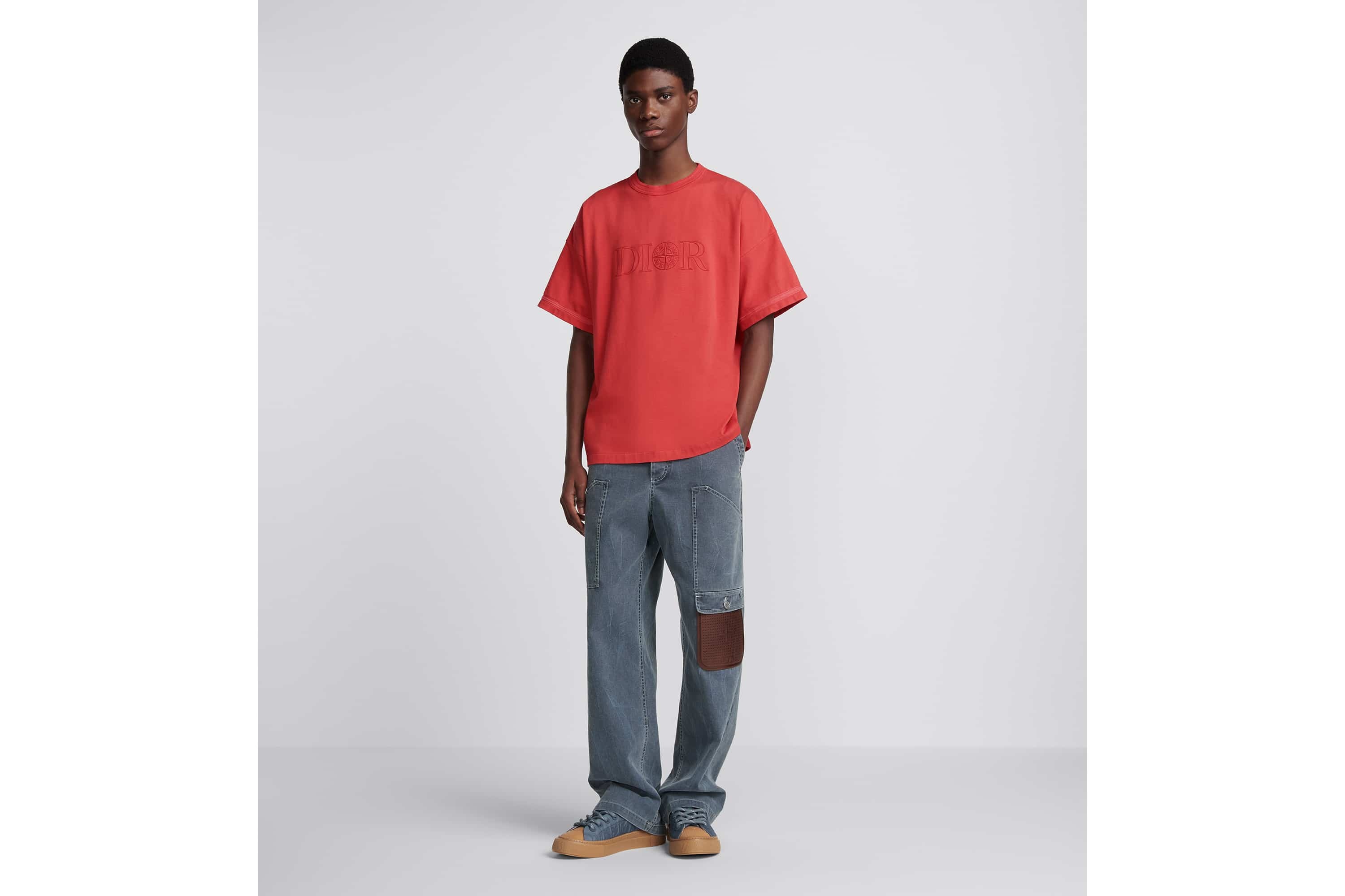 DIOR AND STONE ISLAND T-Shirt, Oversized Fit - 3