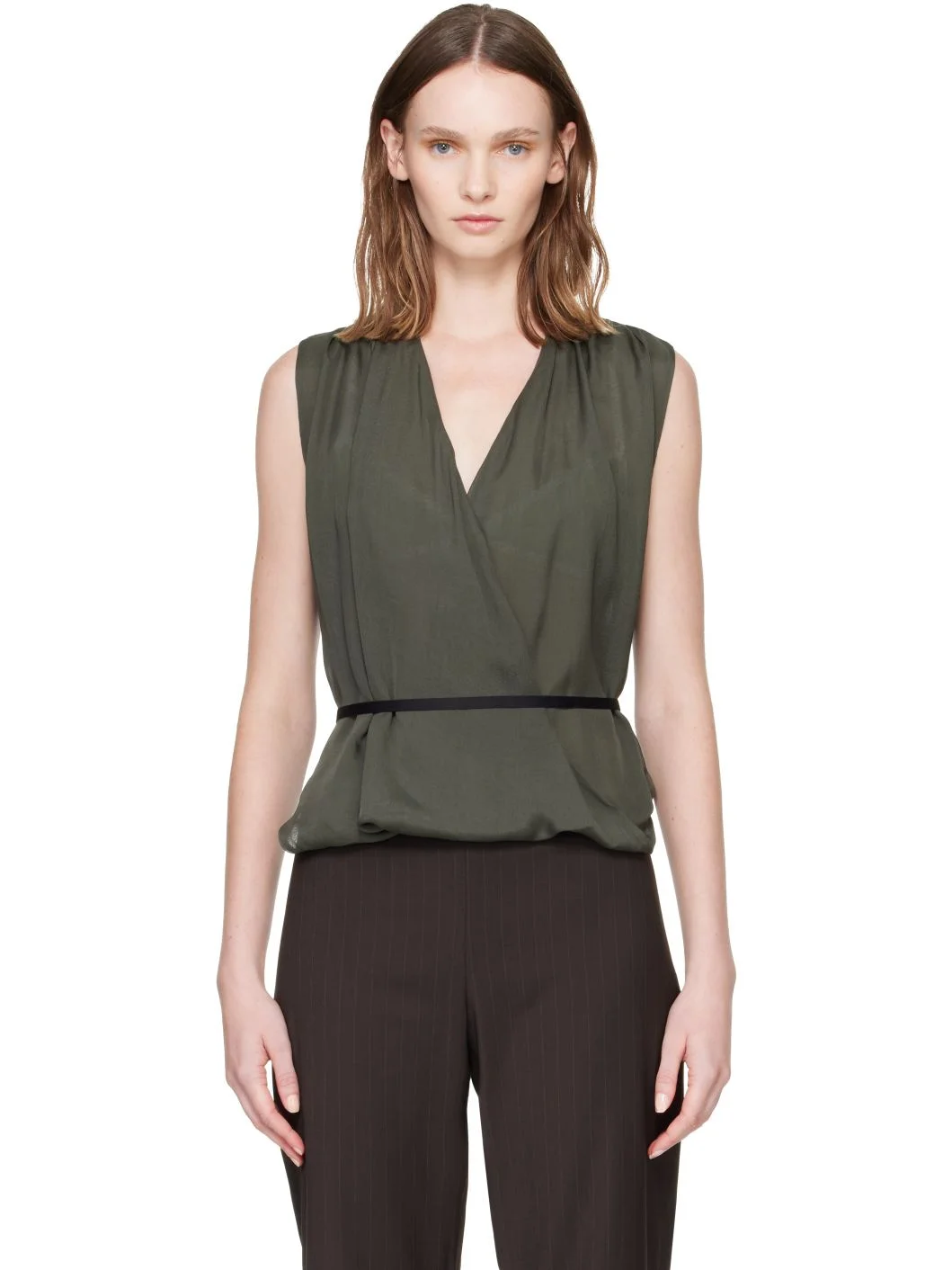 Khaki Varn Top - 1