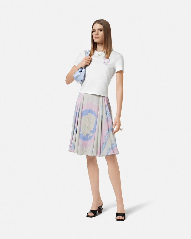 VERSACE Cameo Logo Slim-Fit T-Shirt outlook