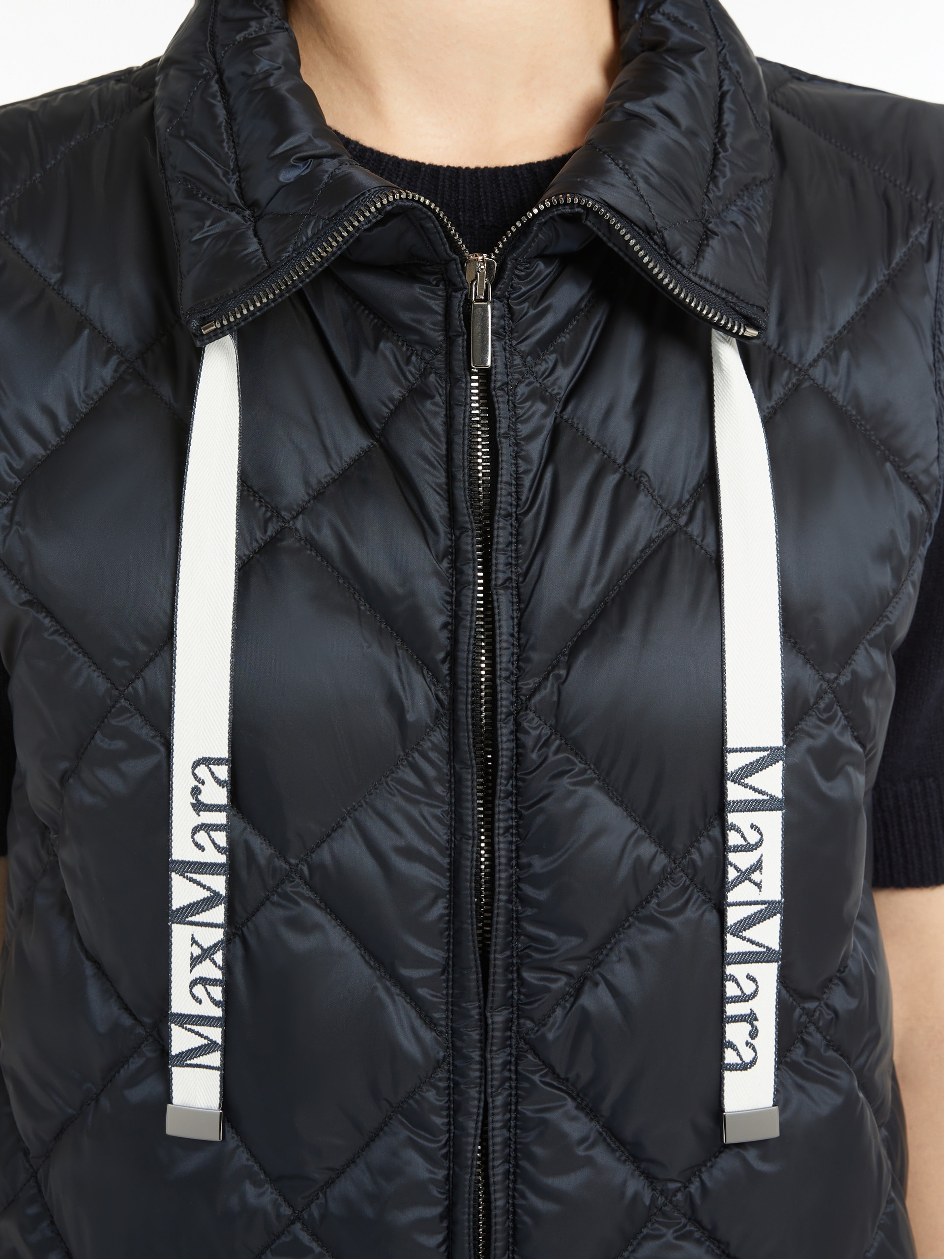 TREGIC Water-repellent canvas padded gilet - 5