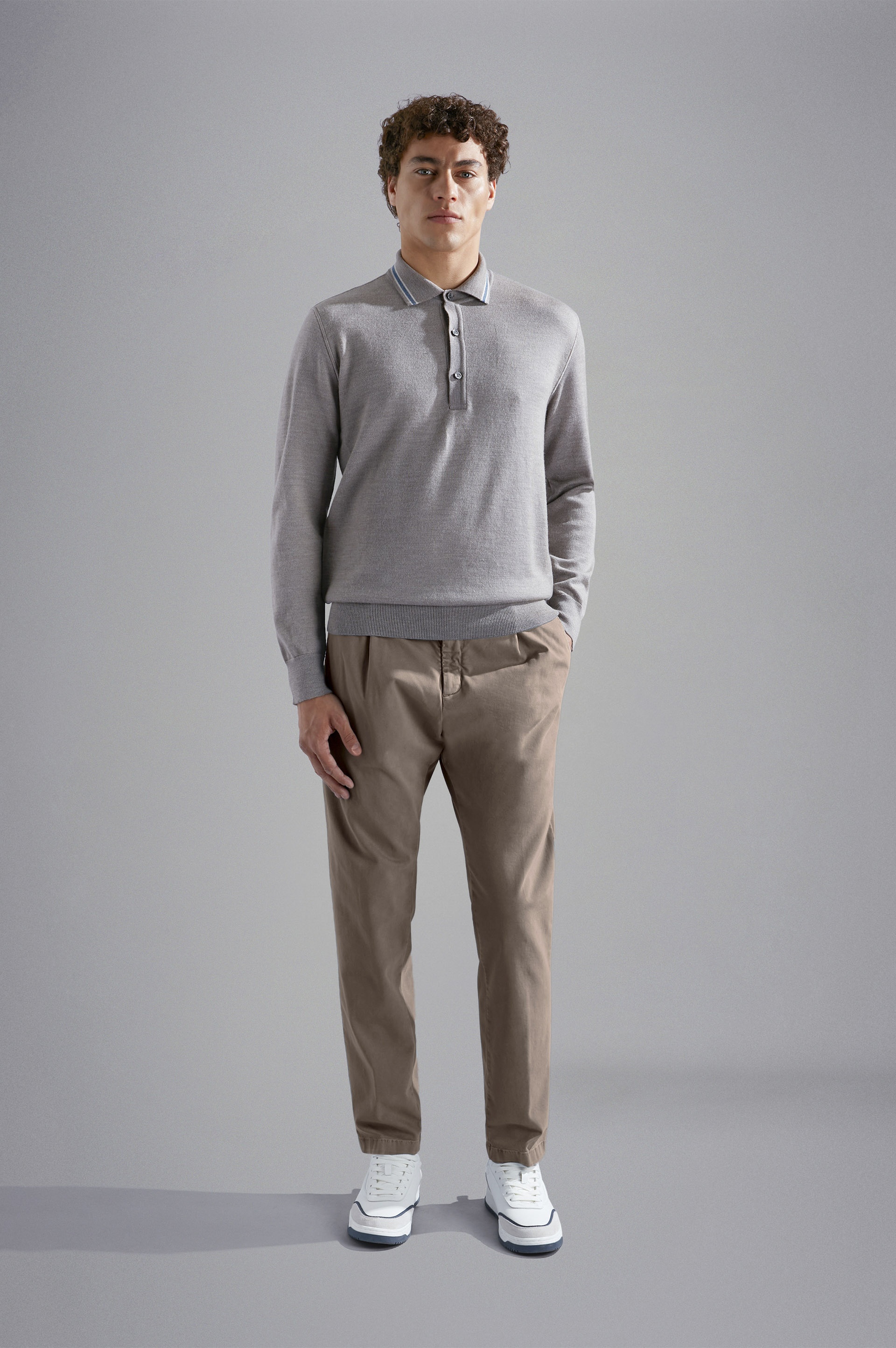 SOFT TOUCH TWILL DRAWSTRING TROUSERS - 2