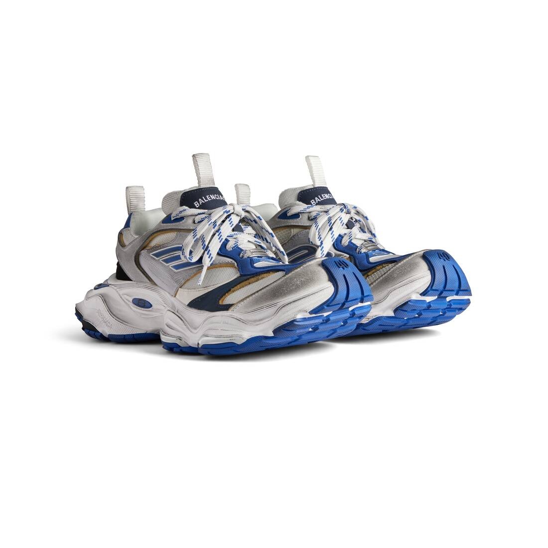 Men's Cargo Sneaker  in Grey/white/blue - 2