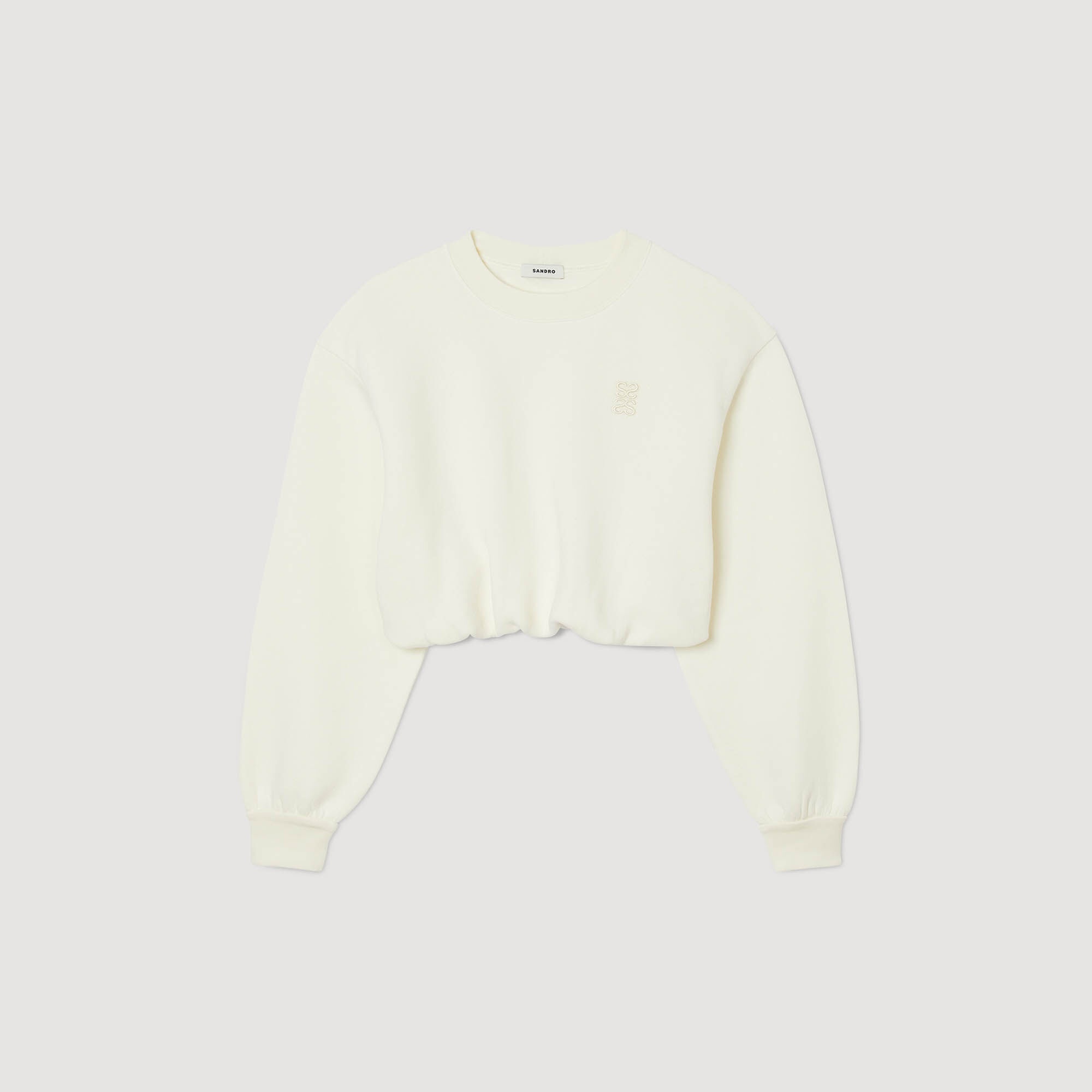 CROPPED SWEATSHIRT - 1