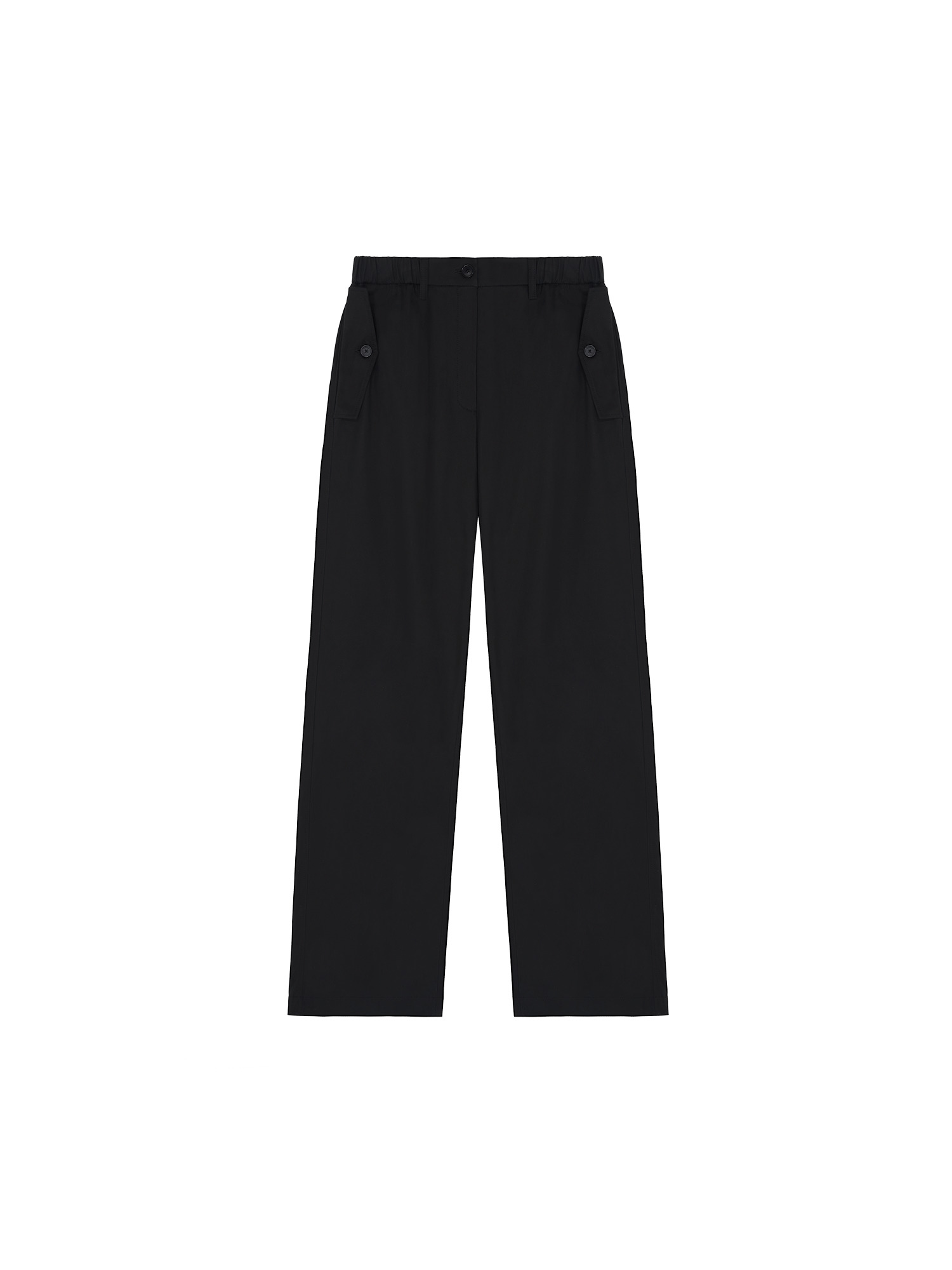 Women's DNA Straight Leg Trousers - Black - 2
