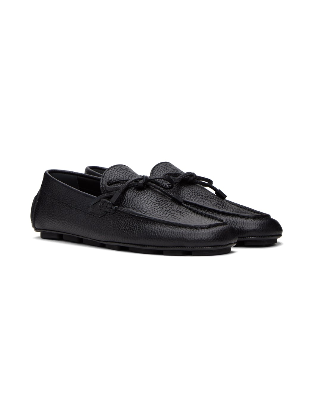 Black VLogo Signature Loafers - 4