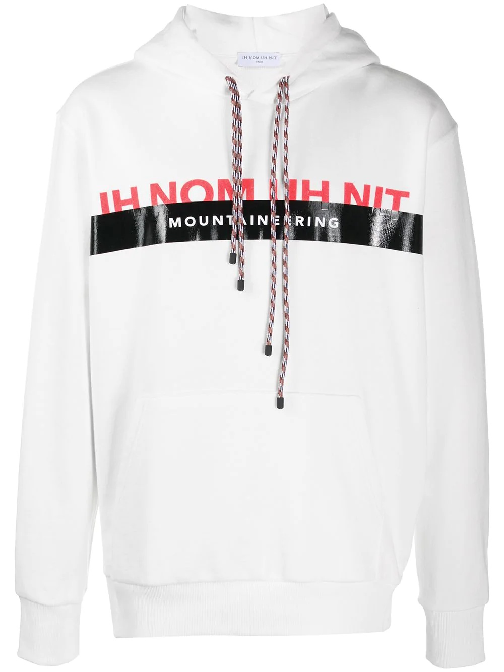 logo hooded sweatshirt - 1