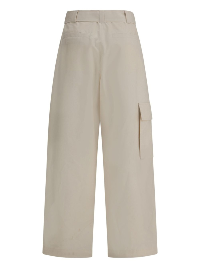 Jil Sander cotton cargo trousers outlook