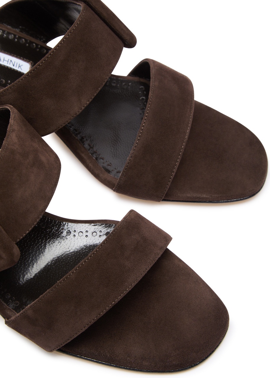 Manolo Blahnik Titubanew 50 Suede Sandals - 3
