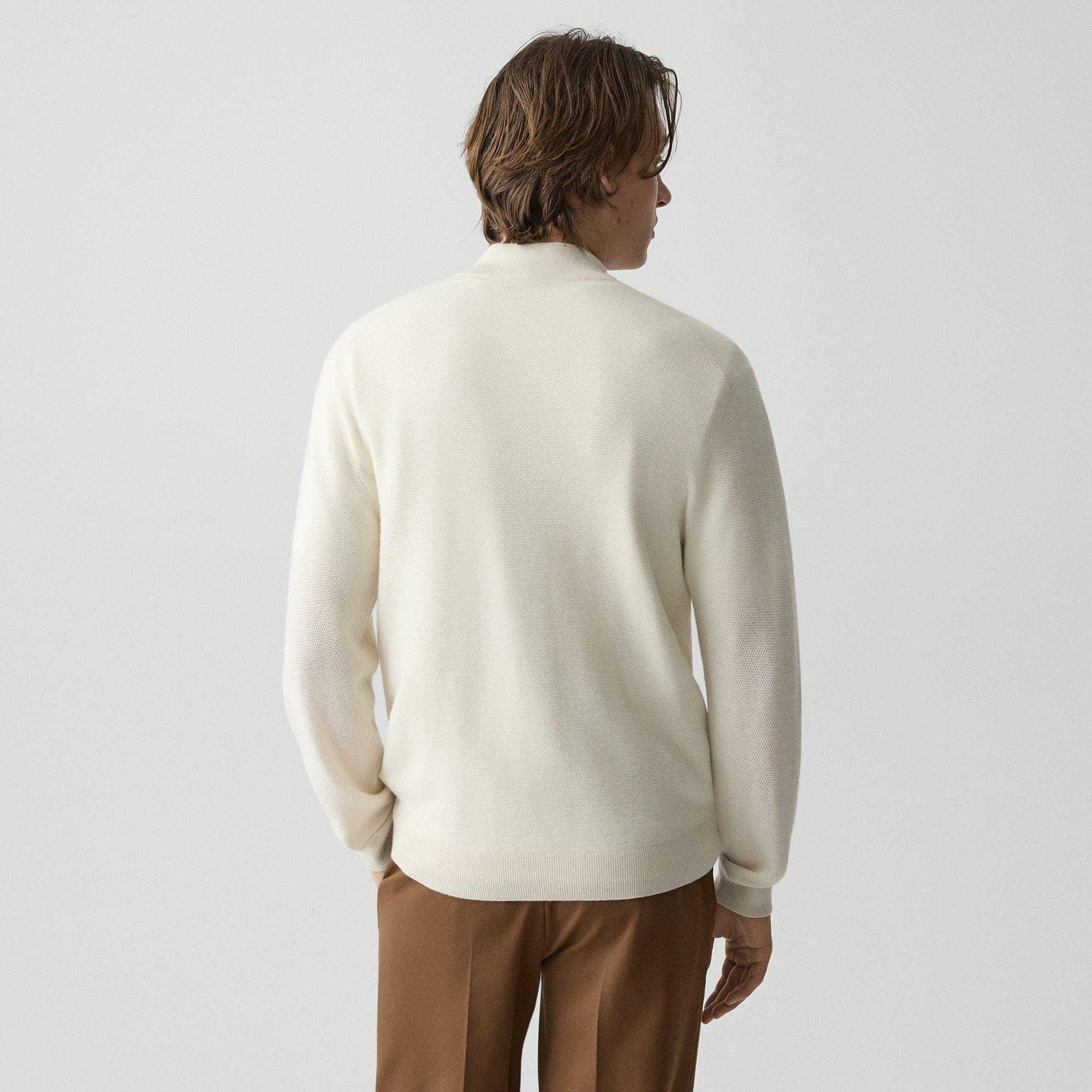 Full-Zip Cardigan in Cashmere - 4
