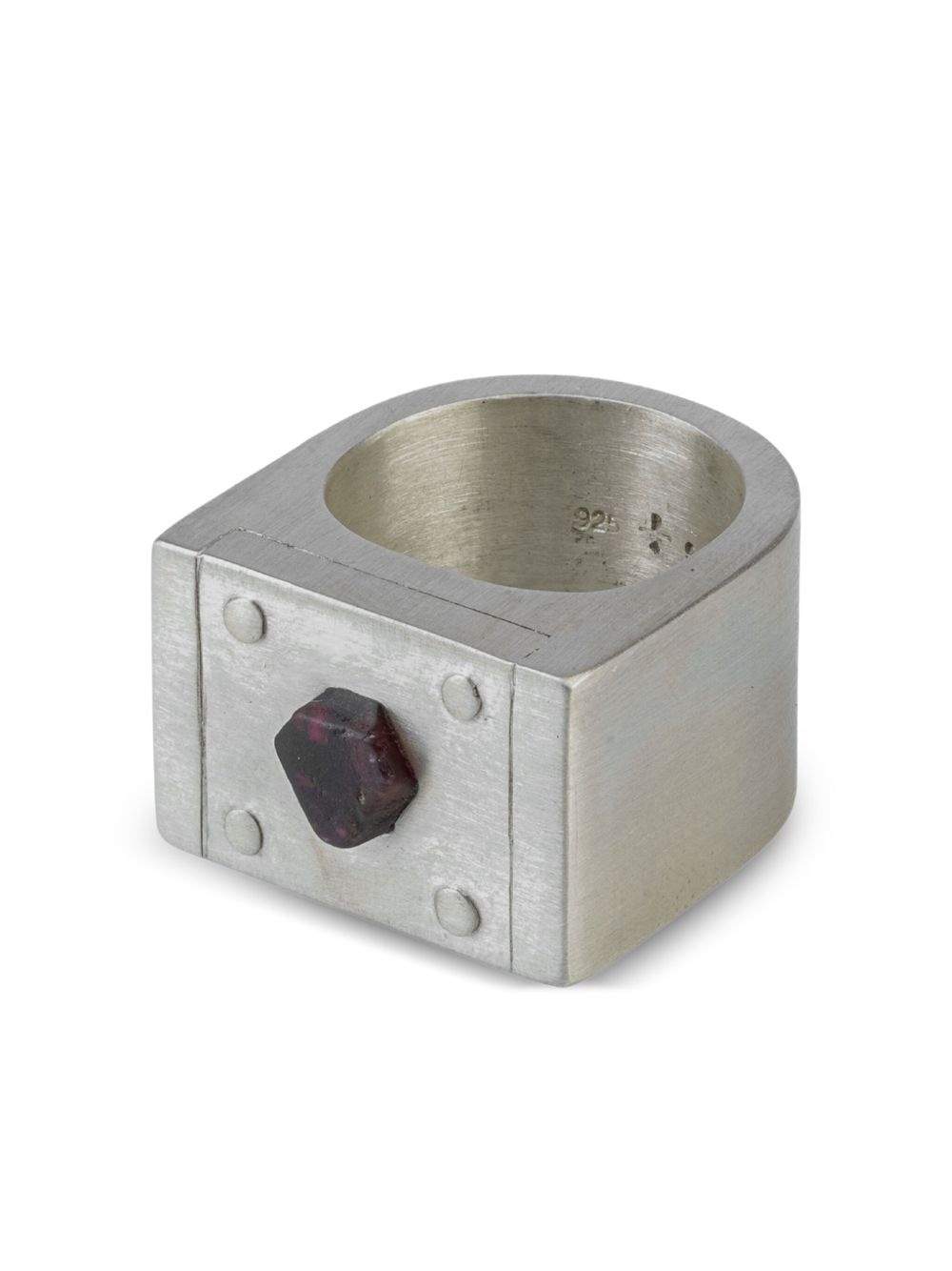 Plate Single spinel ring - 2