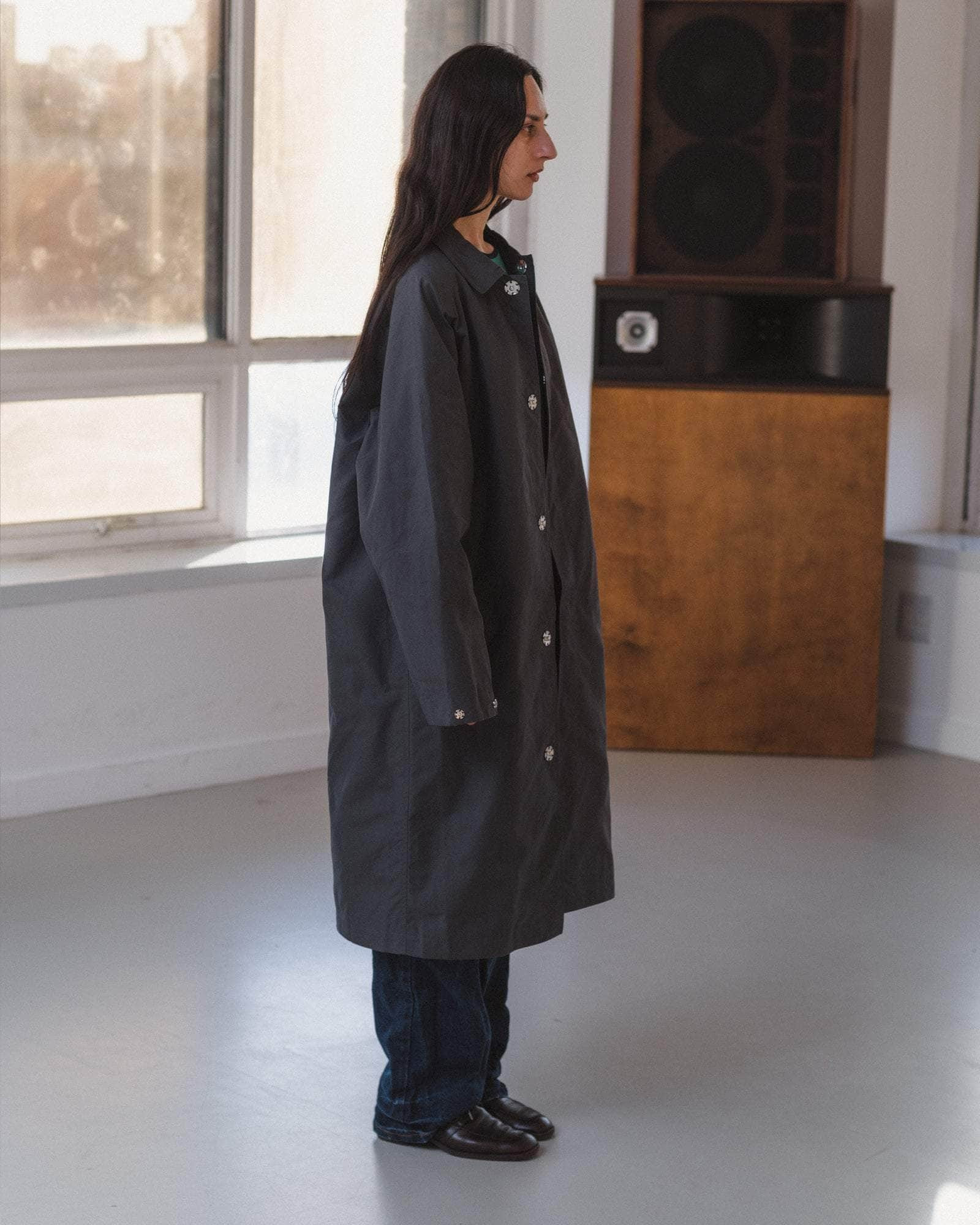 Even Long Coat - Waxed Cotton - 3