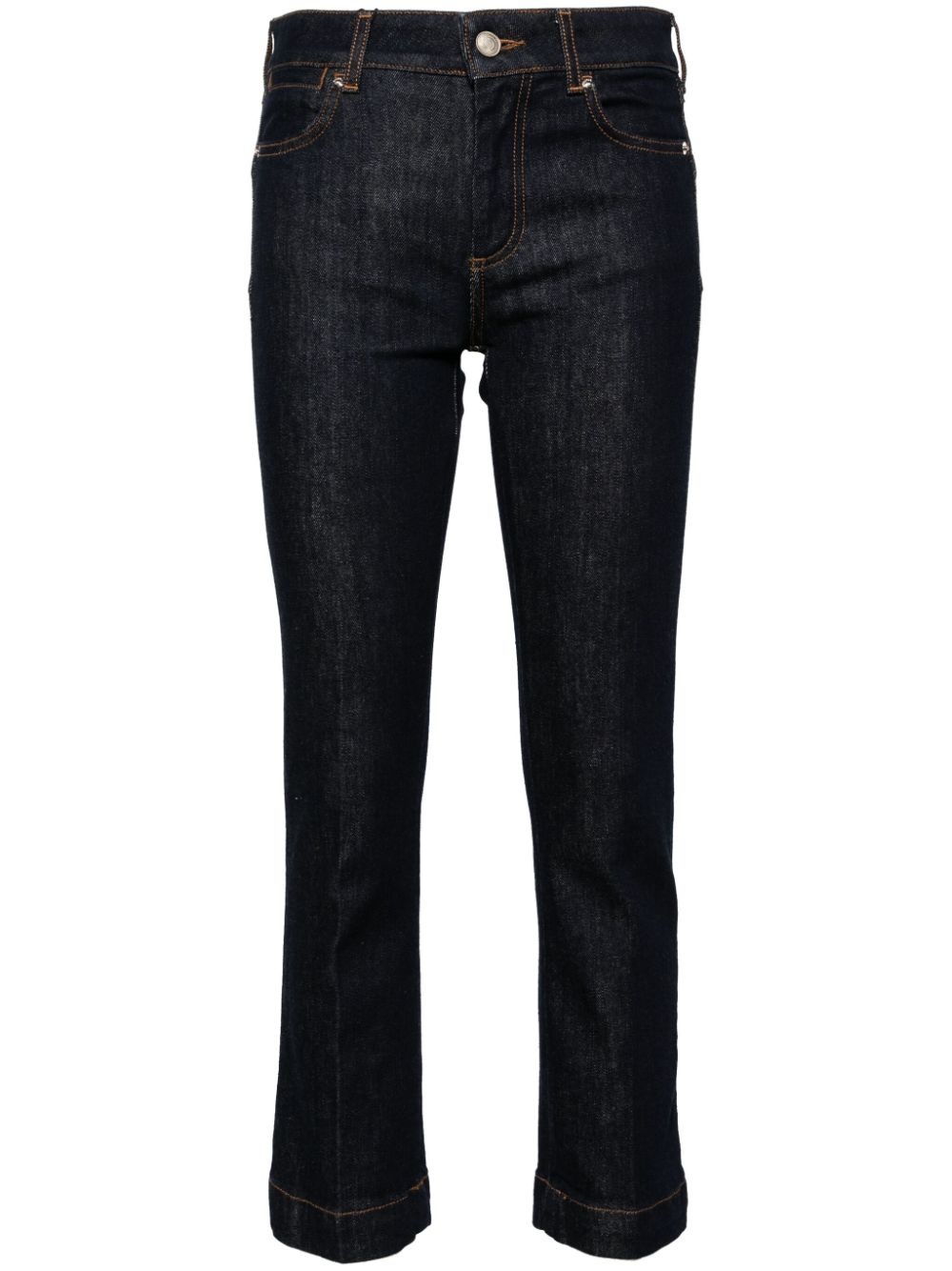 Record low-rise cropped jeans - 1