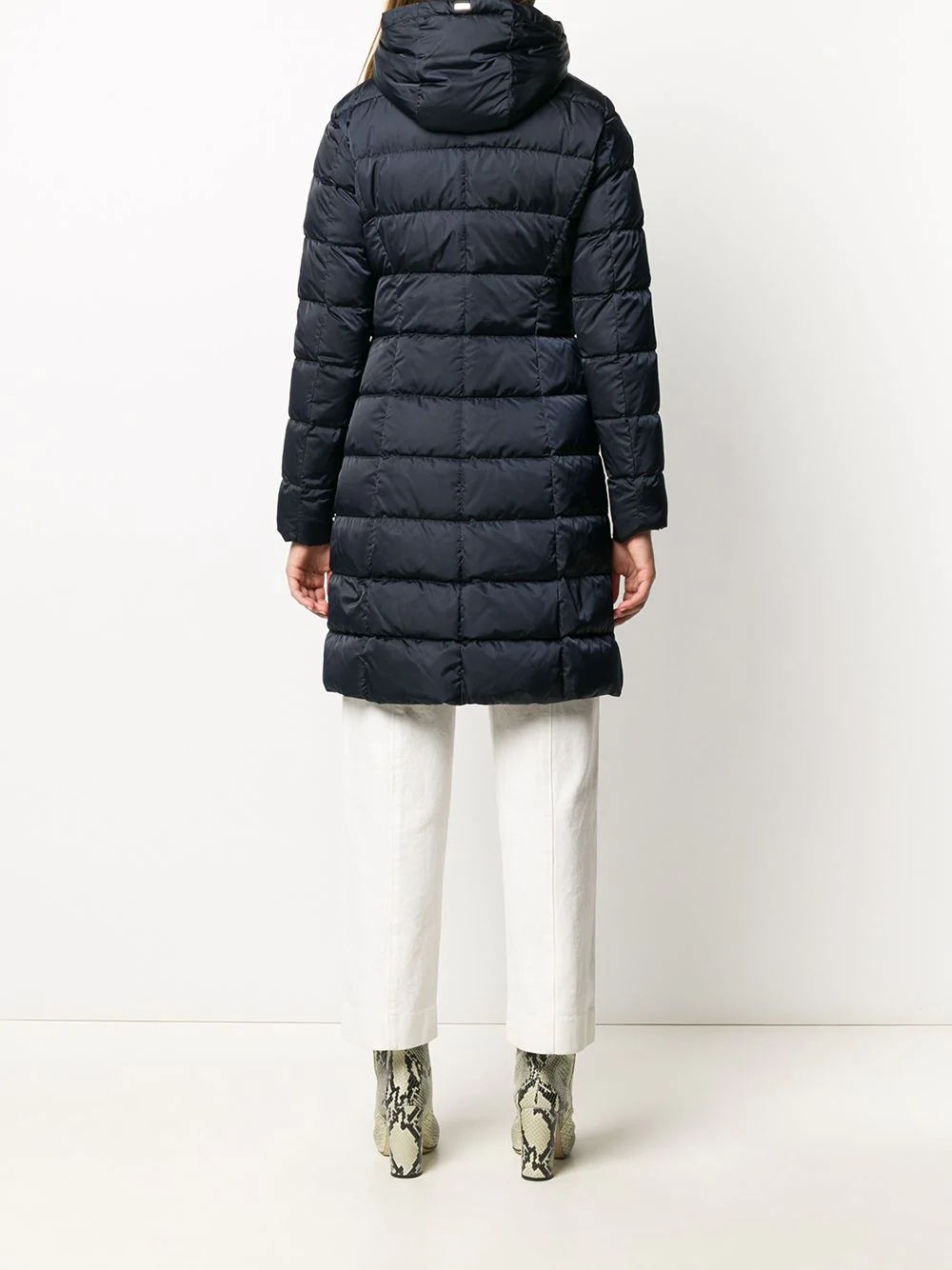 double-layer padded coat - 3