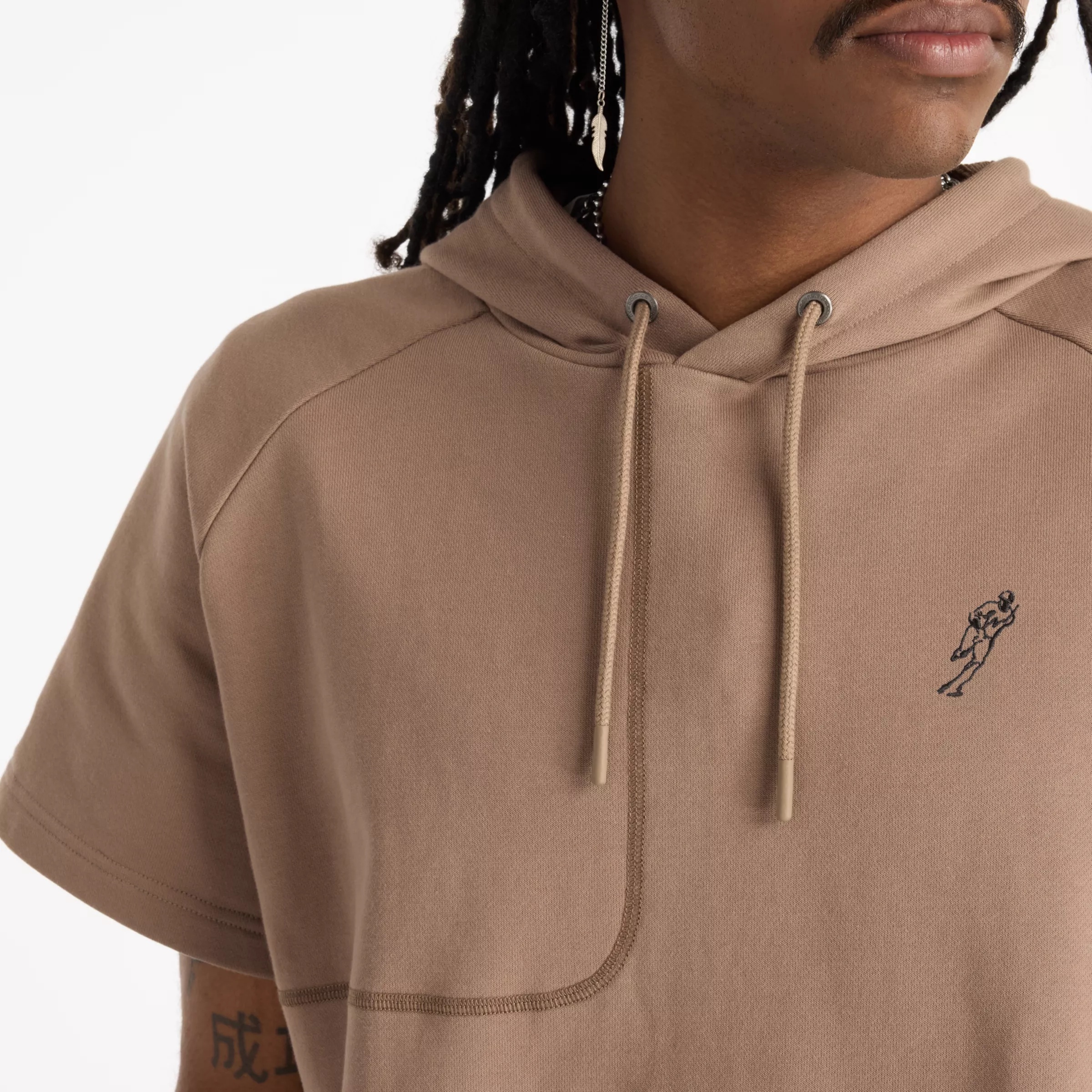 Ohtani Short Sleeve French Terry Hoodie - 4