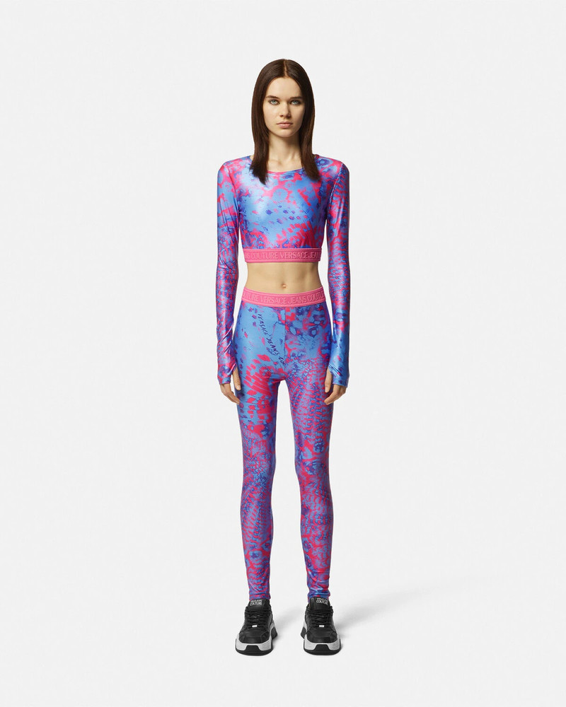 VERSACE JEANS COUTURE Animalier Leggings outlook