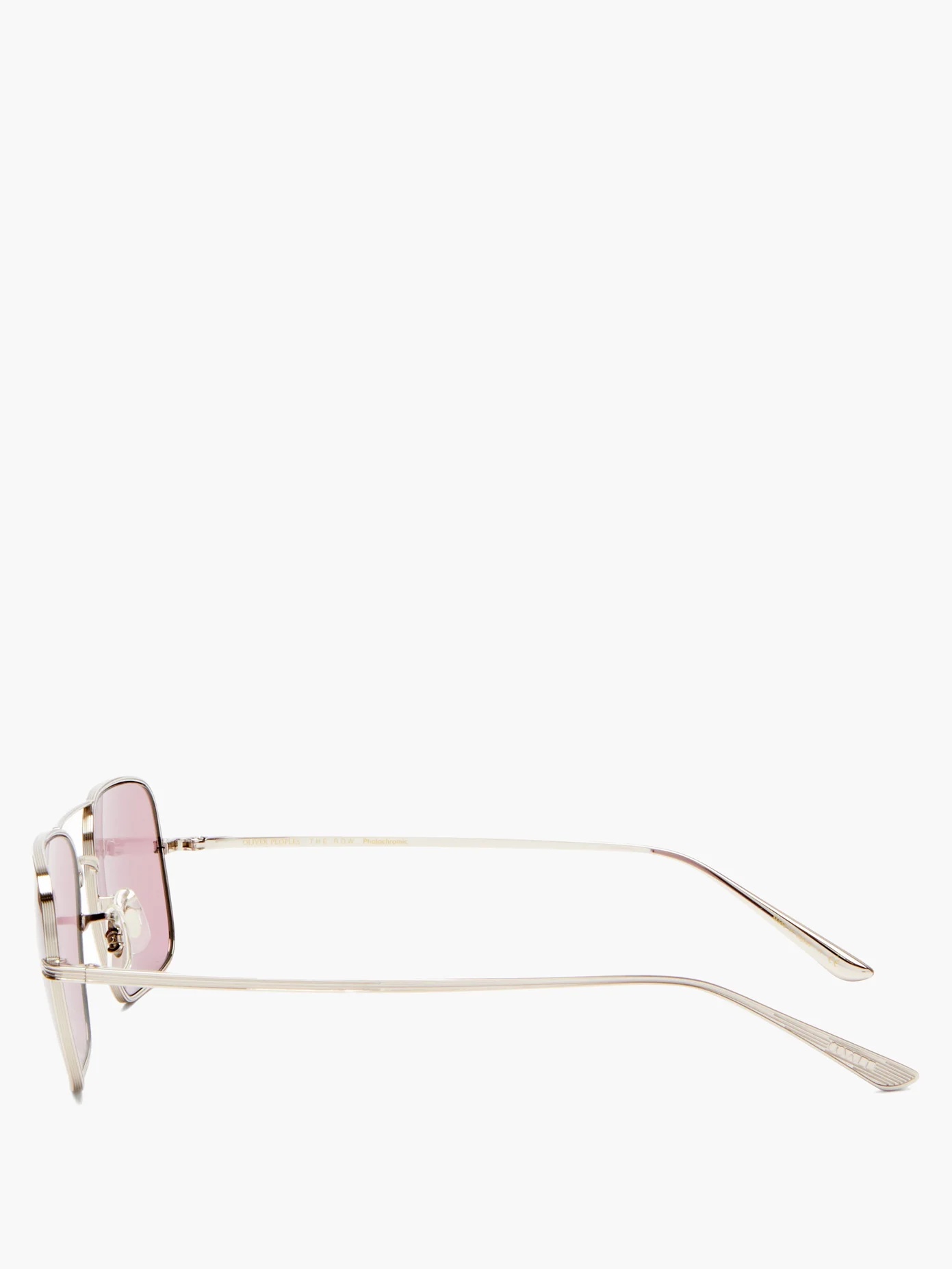 X Oliver Peoples Victory LA square sunglasses - 4