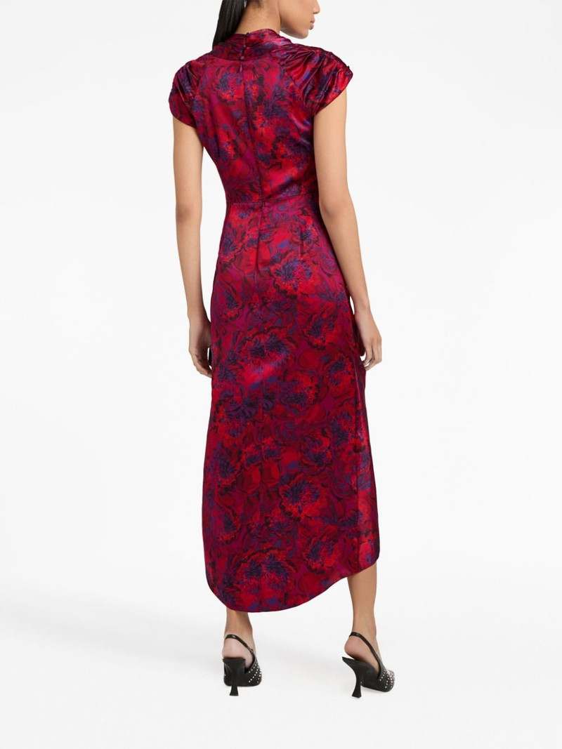 Gail floral-print silk dress 4