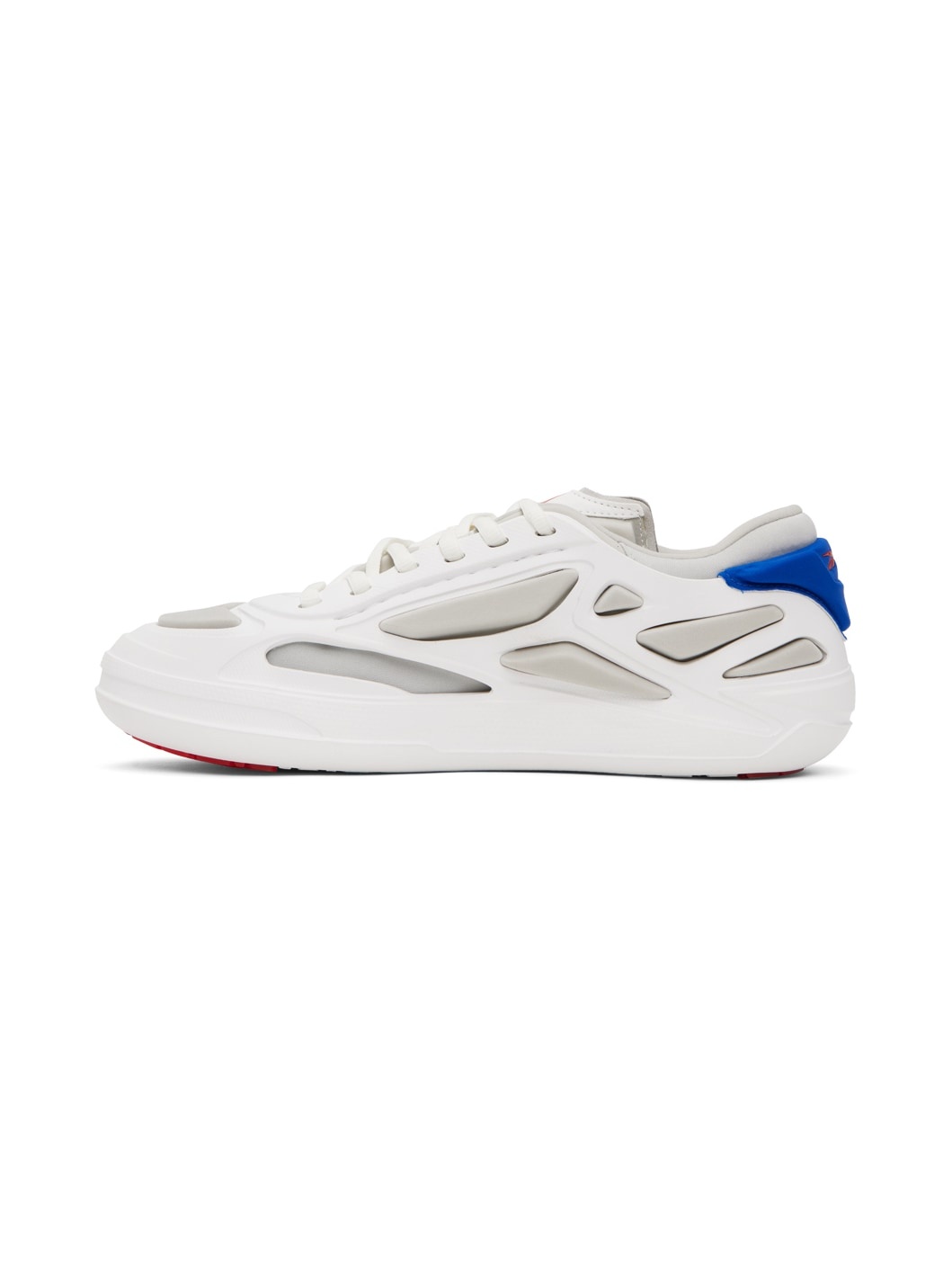 White & Blue Club C FWD Sneakers - 3