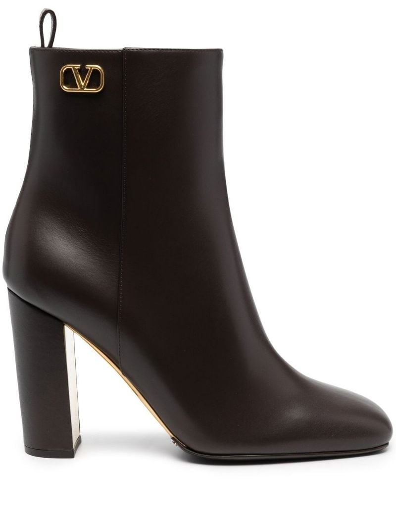 110mm VLogo ankle boots - 1