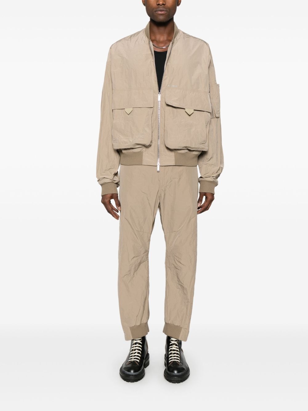 shell bomber jacket - 2