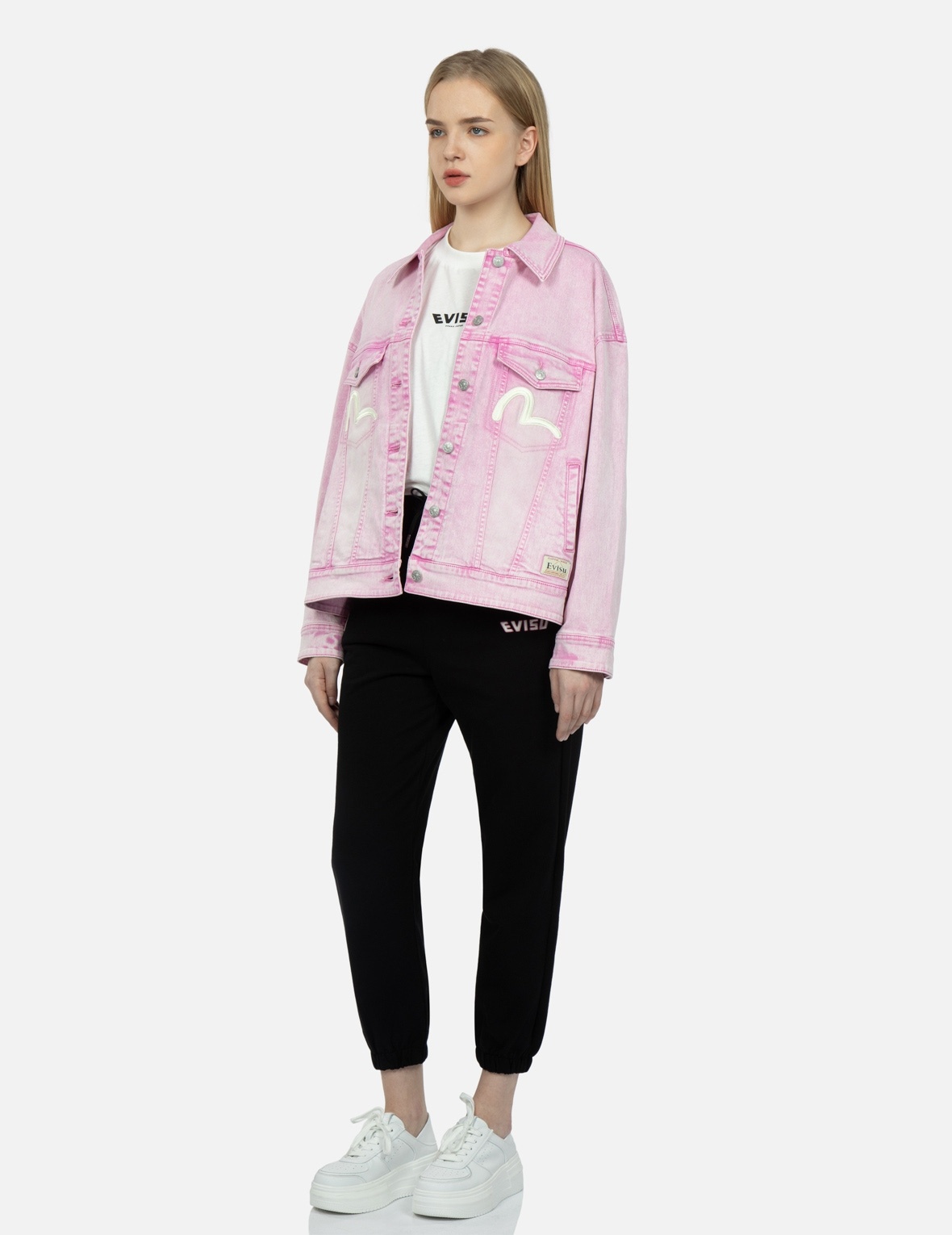 GRAFFITI DARUMA DAICOCK PRINT SWEATPANTS - 4