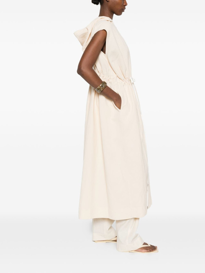 Studio Nicholson hooded zip-up maxi dress outlook