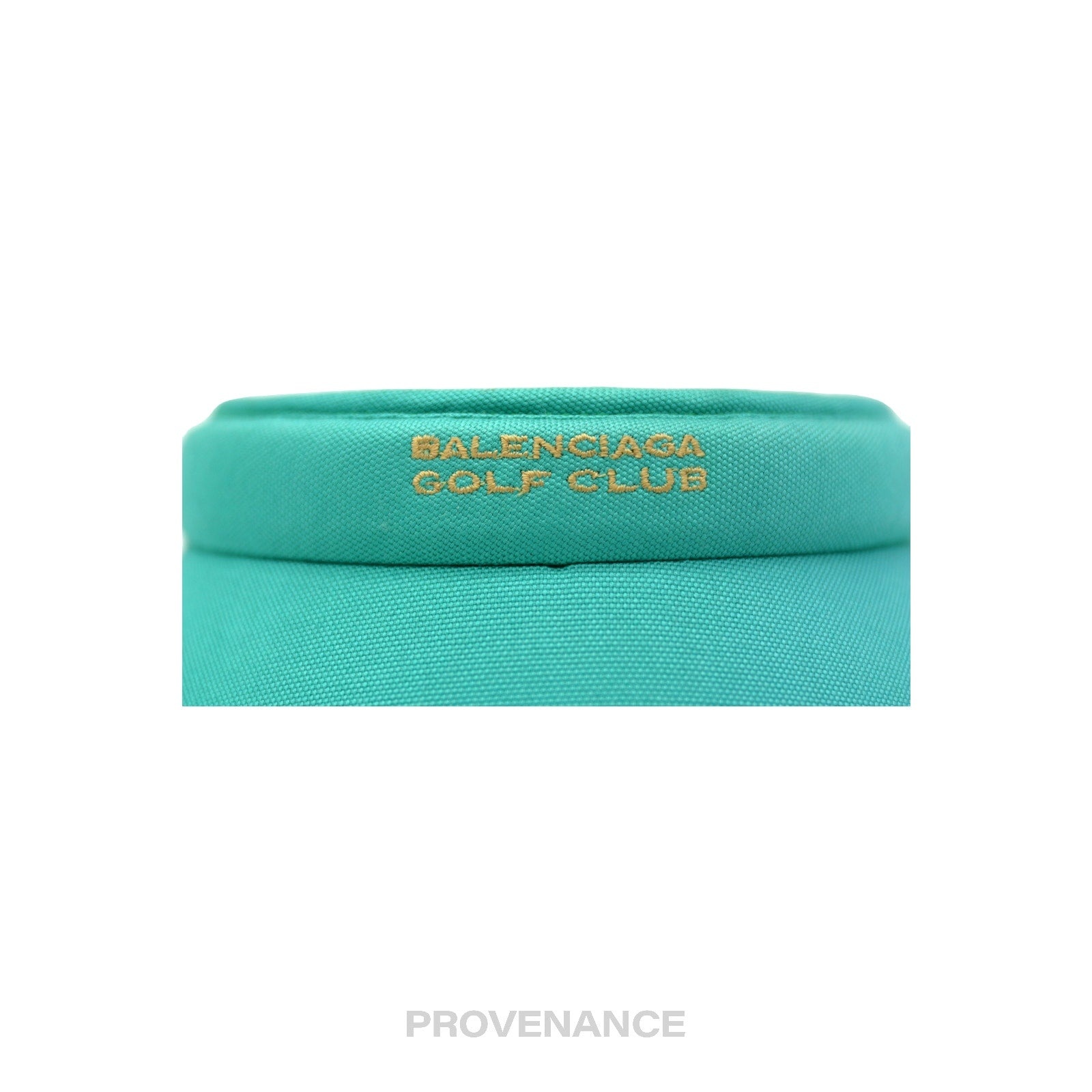 BALENCIAGA Balenciaga Golf Club Visor - Turquoise  display picture 3