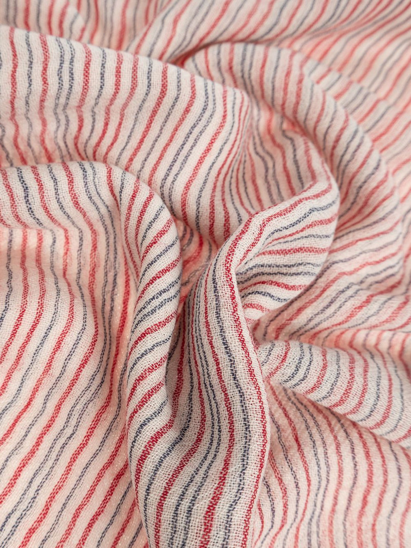 Zenila striped fringed scarf 3