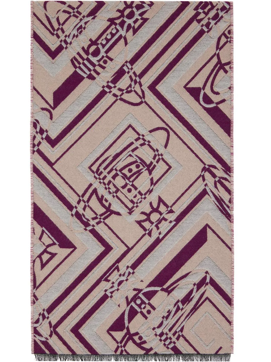 Pink Rug Scarf - 1