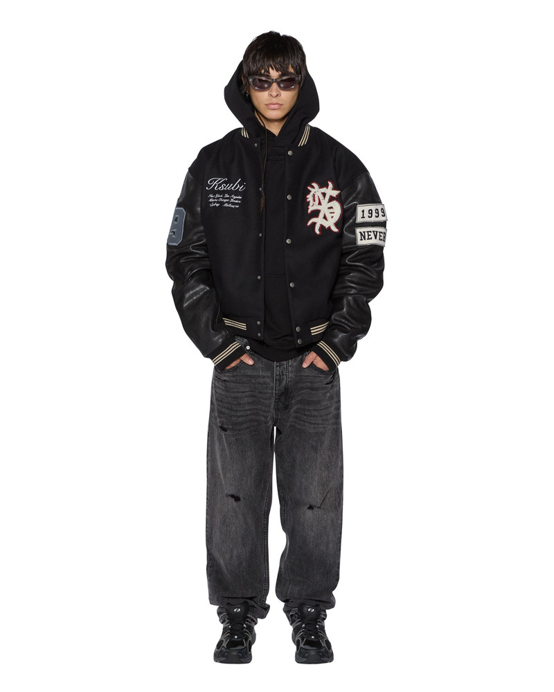 PLAYOFF VARSITY JACKET BLACK 3