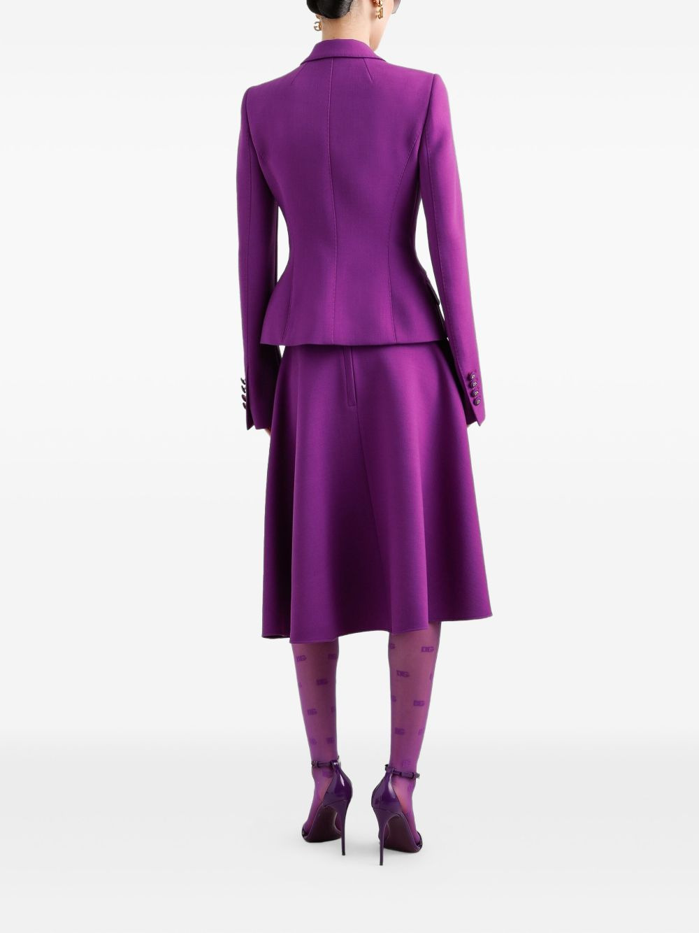 wool blazer - 3